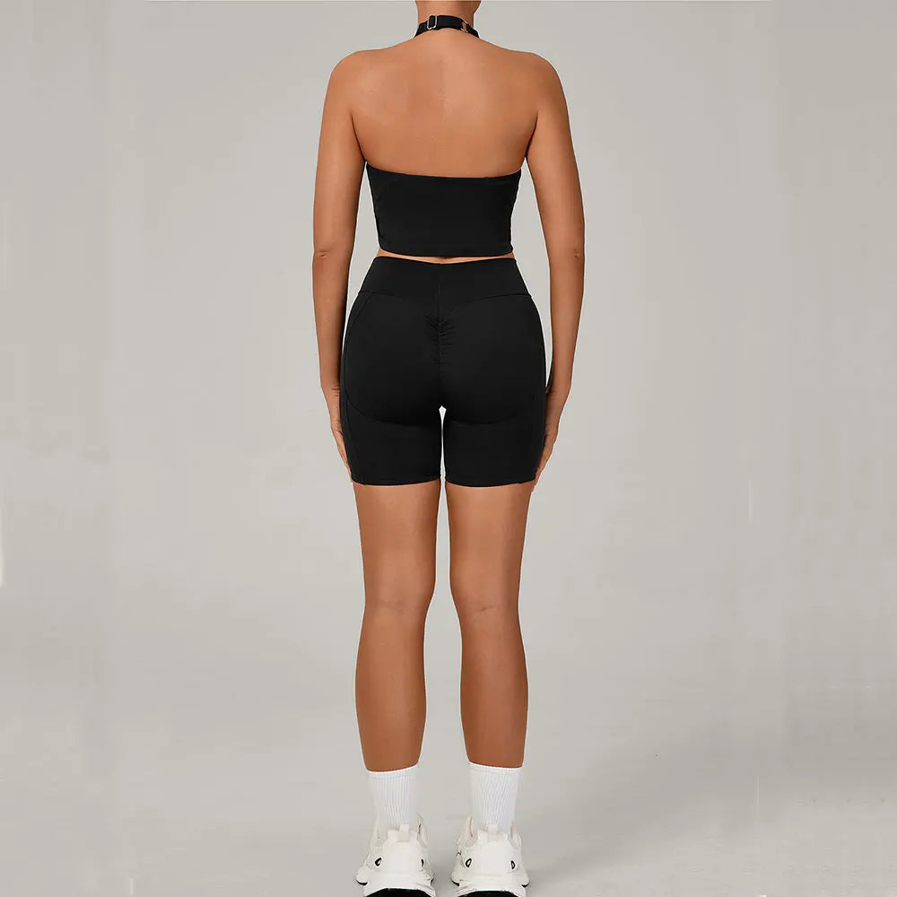 Yoga Set Gym Shorts Women Tracksuit Sport Bras Brassiere Workout Tops for Women Yoga Clothes Fitness Leggings Gym Set Yoga Sets