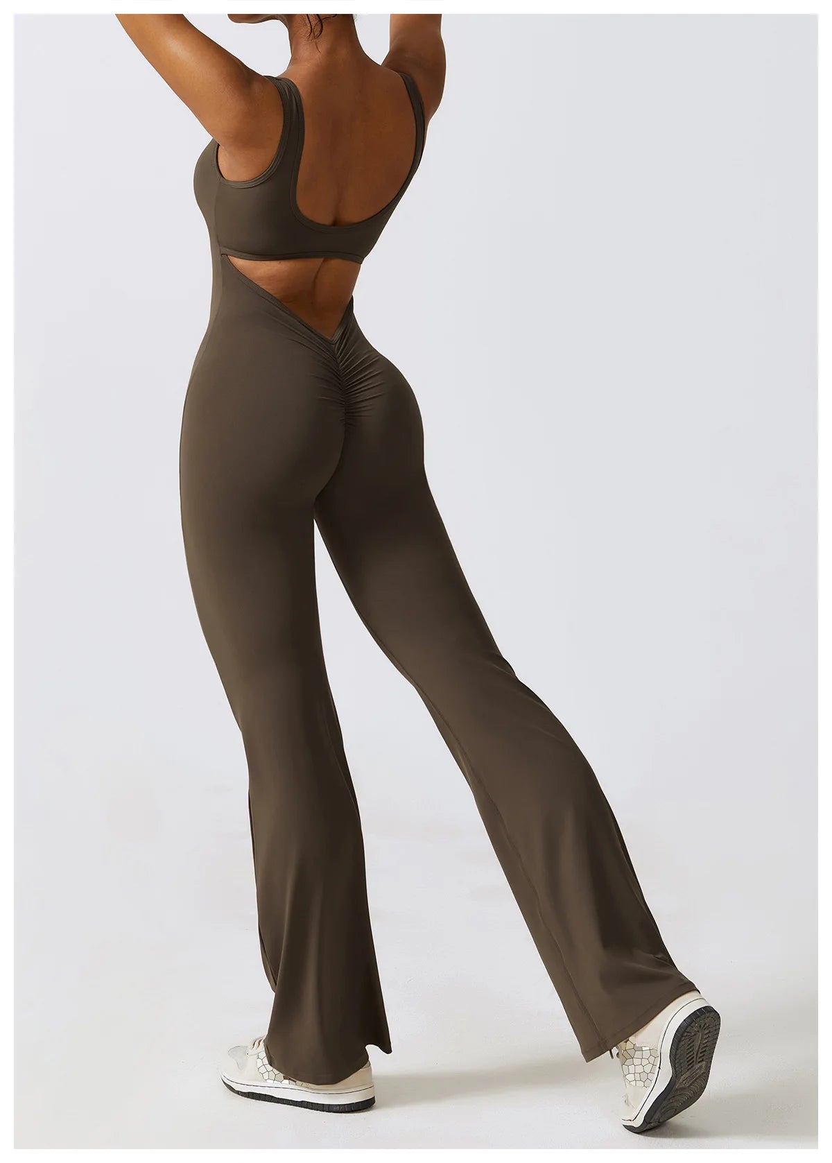 Gym Jumpsuit Women's Fitness Suit Yoga Sets Sports Overalls Woman Tracksuit Yoga Clothing Workout Sportswear Sexy Back V Rompers