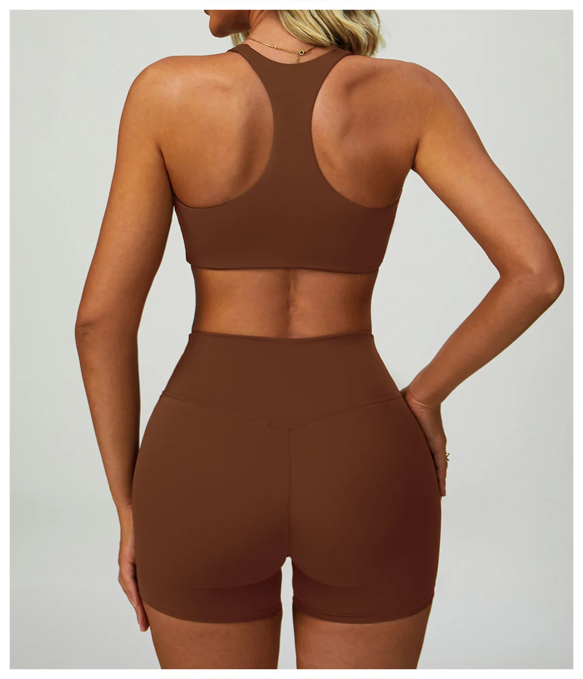 2/3PCS Women's Tracksuit Yoga Set Push Up Workout Sportswear Gym Clothing High Waist Leggings Fitness Long Sleeved Sports Suits