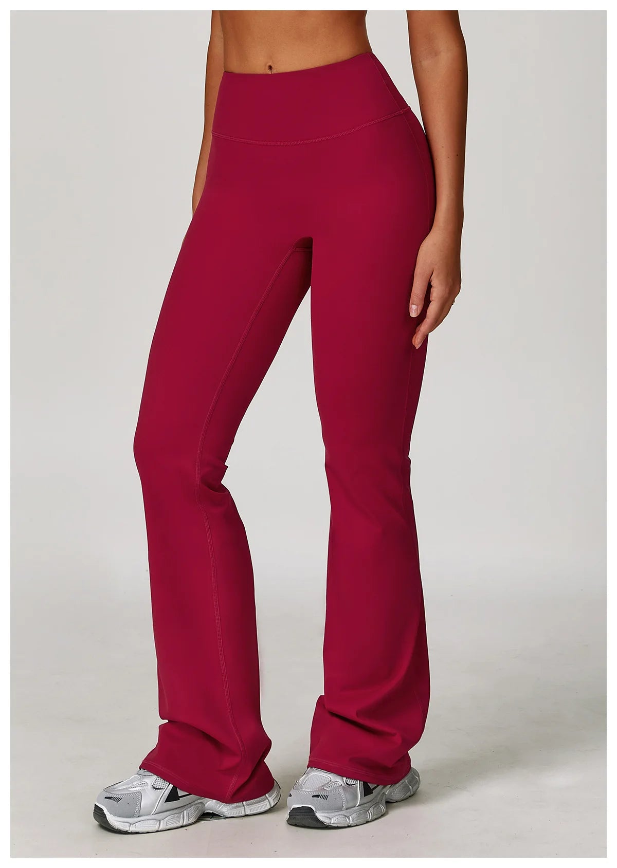 Wide Leg Pants Women Bell-bottoms High Waist Yoga Leggings High Stretchy Butt Lifting Breathable Sports Pants Women Gym Leggings