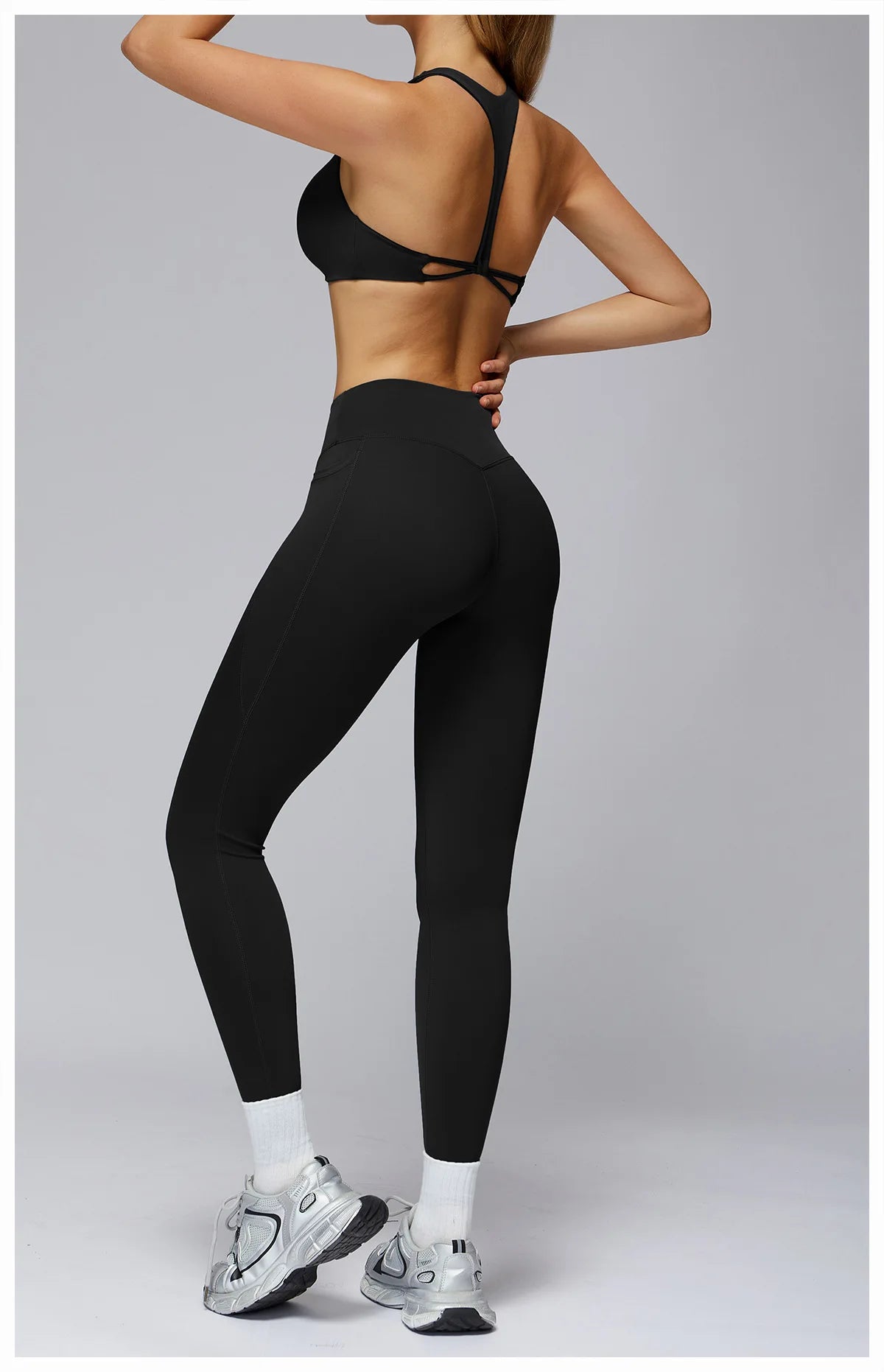 High Intensity Sports Underwear Women Shockproof Sagging Resistant Yoga Vest Fitness Bra Integrated Professional Running Gym Top