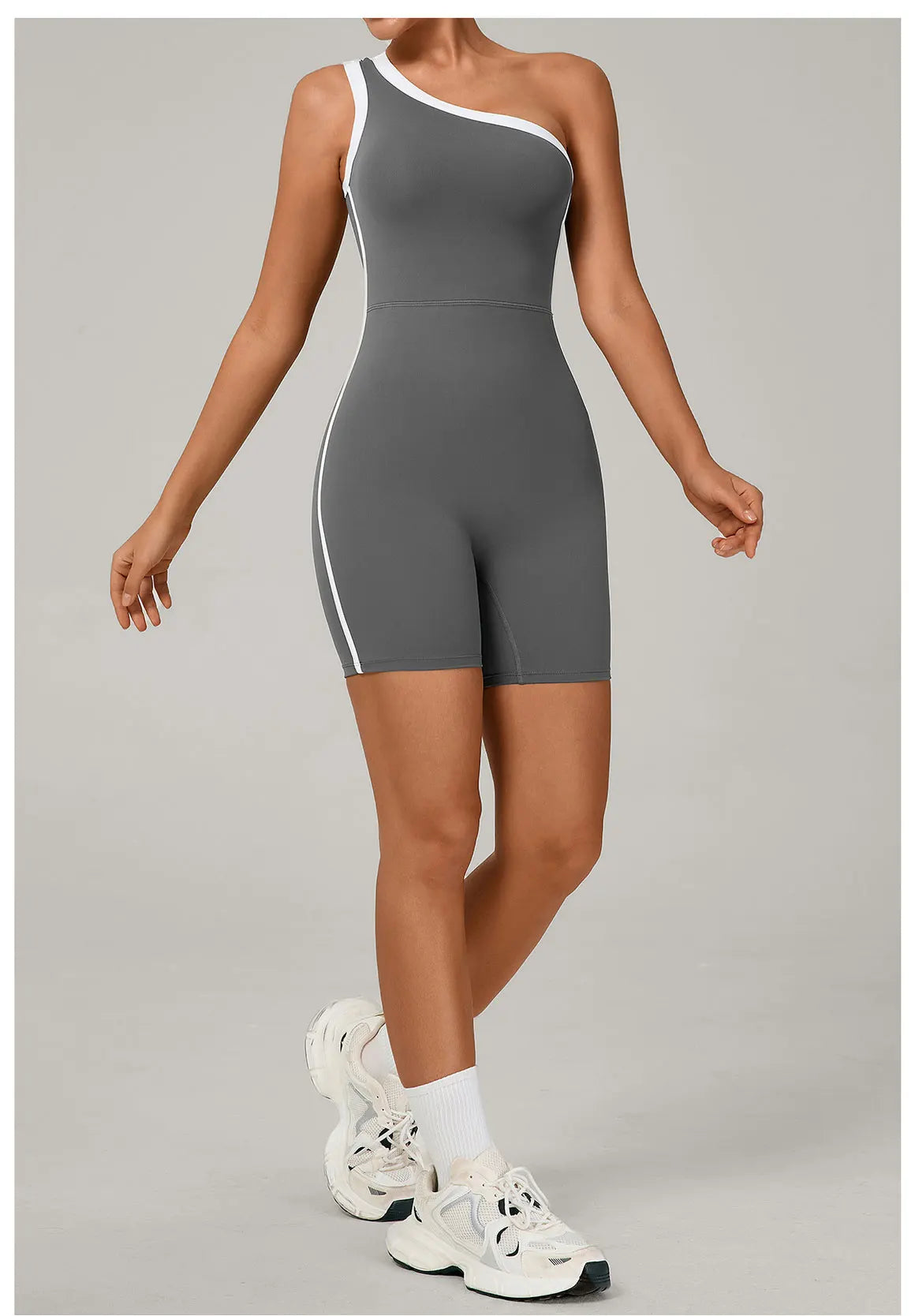 Gym Bodysuit Short Jumpsuit Playsuit Women Tracksuit One Piece Sport Overalls Yoga Romper Fitness Workout Clothes Sportswear