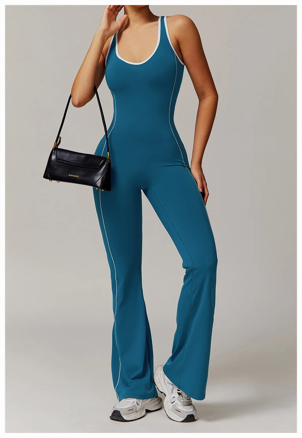 Gym Jumpsuit Women's Rompers Fitness Suit Short Sets Sports Overalls for Woman Tracksuit Yoga Clothing Zipper Workout Sportswear