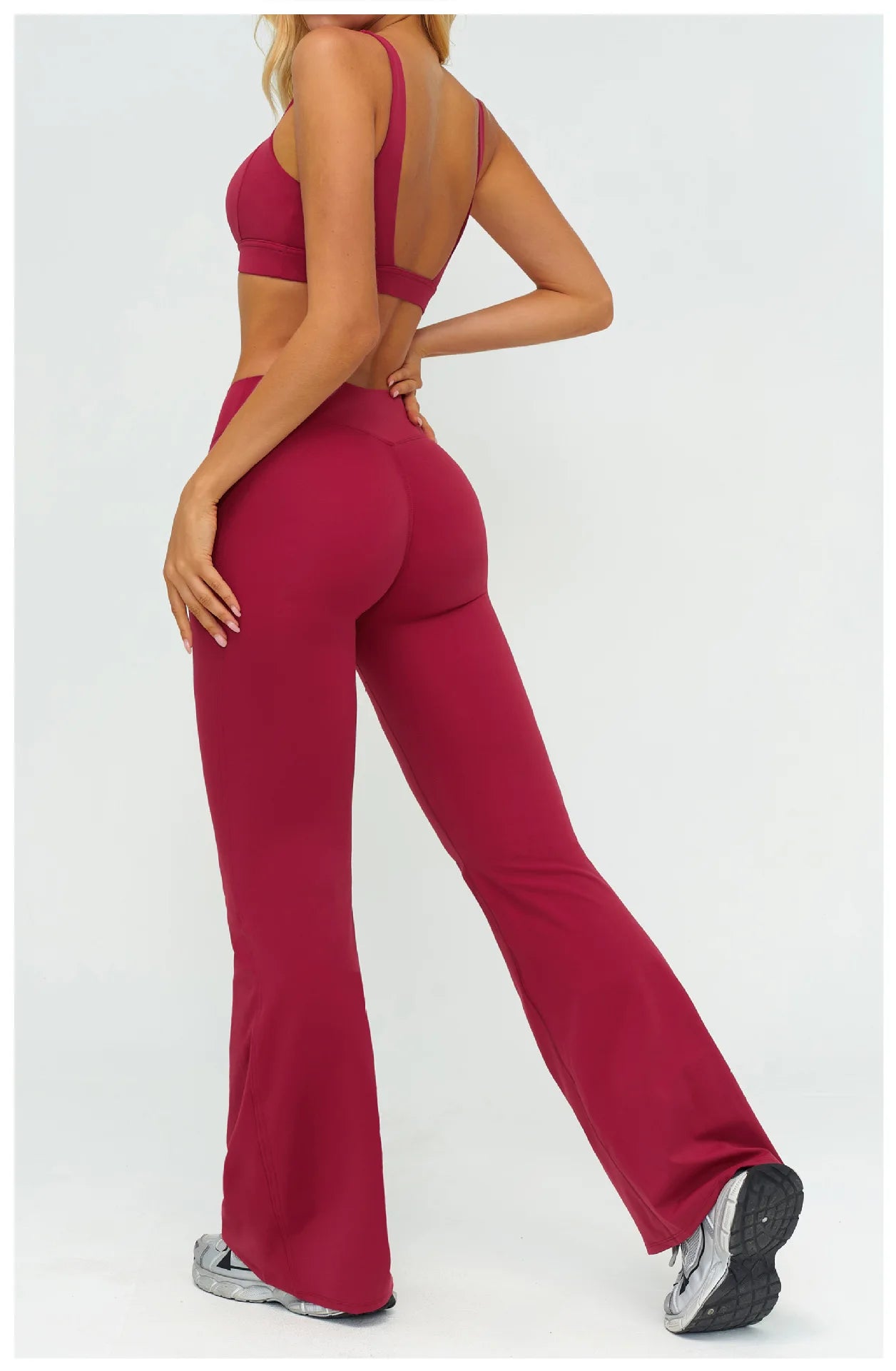 2PCS Yoga Set Women's Tracksuit Fitness Suit Sportswear Workout Sports Bra High Waist Leggings Gym Clothing Sports Shorts Suit