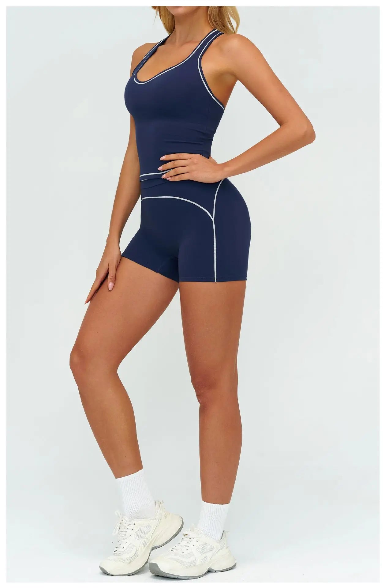 Women Tracksuit 2PCS Yoga Clothes Athletic Wear Fitness Set Gym Outfits Workout Sets Push Up Sports Bra Leggings Suit Sportswear