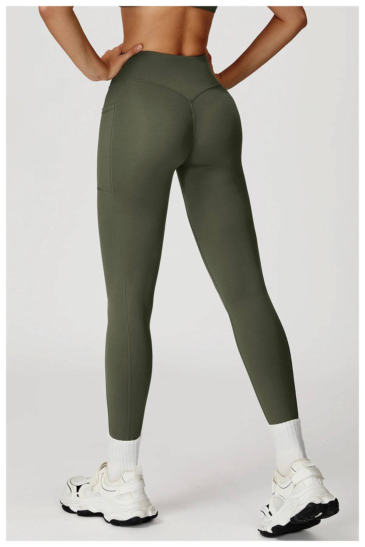 Yoga Pants Cross Waist Head Gym Leggings Women Sexy High Waist Booty Lifting Leggings Pants Women Sports Clothing Fitness Wear