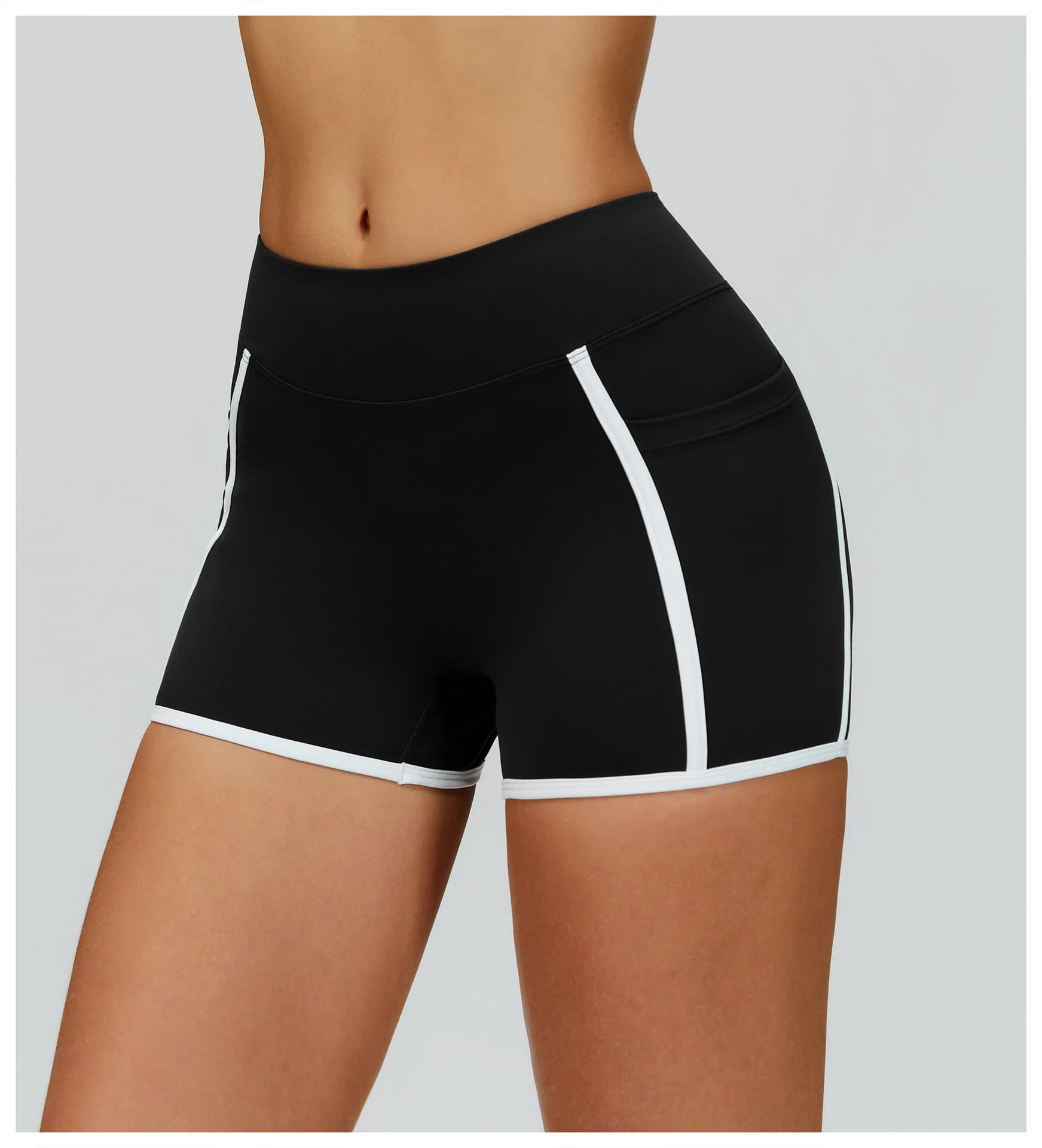Yoga Shorts Women Impact Sports Shorts Tights Gym Workout Shorts High Waist Push Up Running Fitness Sports Shorts Cycling Shorts