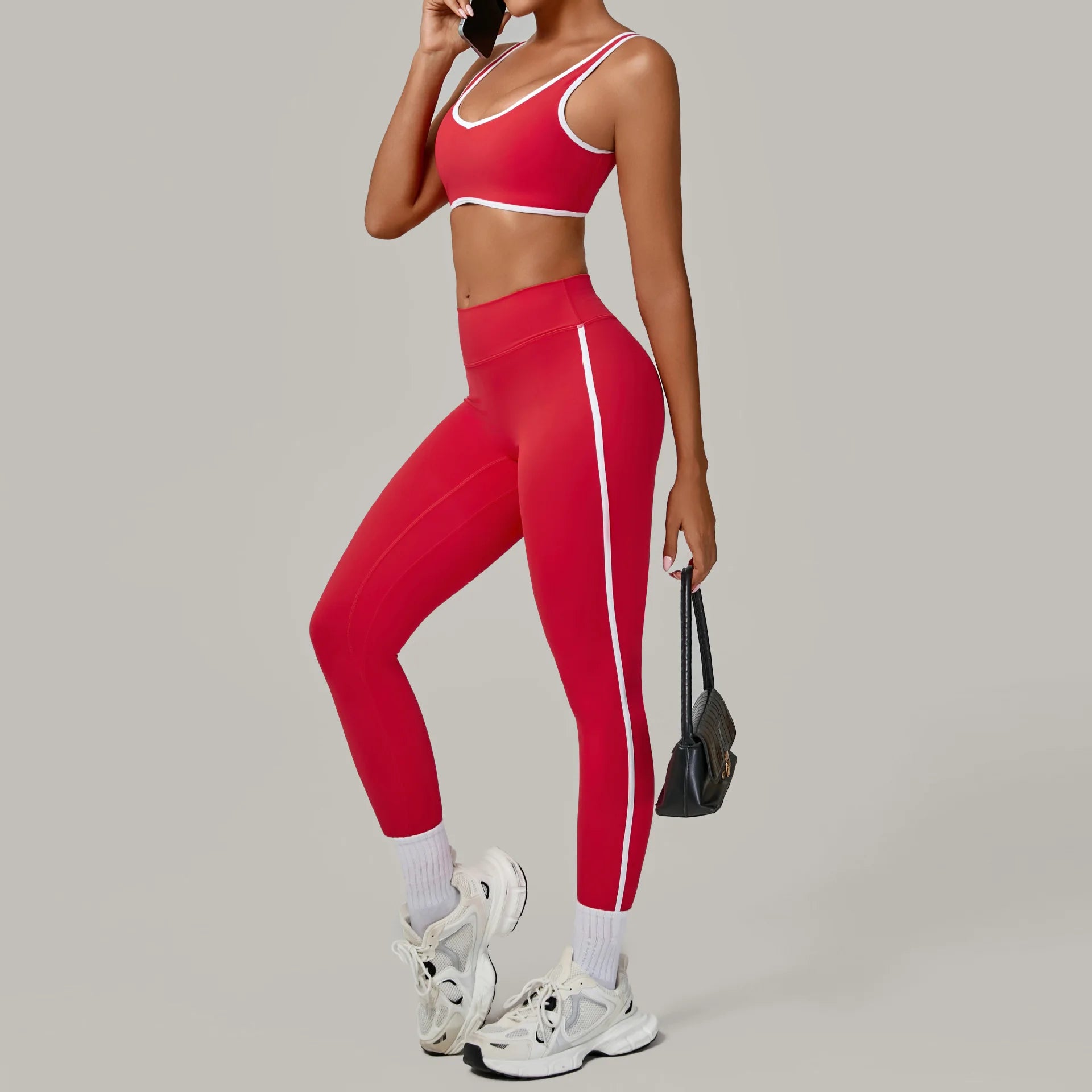 Sportswear Women Tracksuits Yoga Set 2 Pieces Gym Clothes Sports Suits Push Up Yoga Suits Fitness Set Sports Bra Gym Leggings
