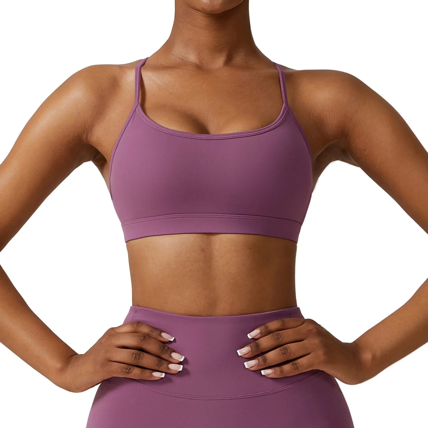 Women Workout Sports Underwear High Support Sports Top Push Up Yoga Bra Gym Crop Top Fitness Bra Running Brassiere Sportswear