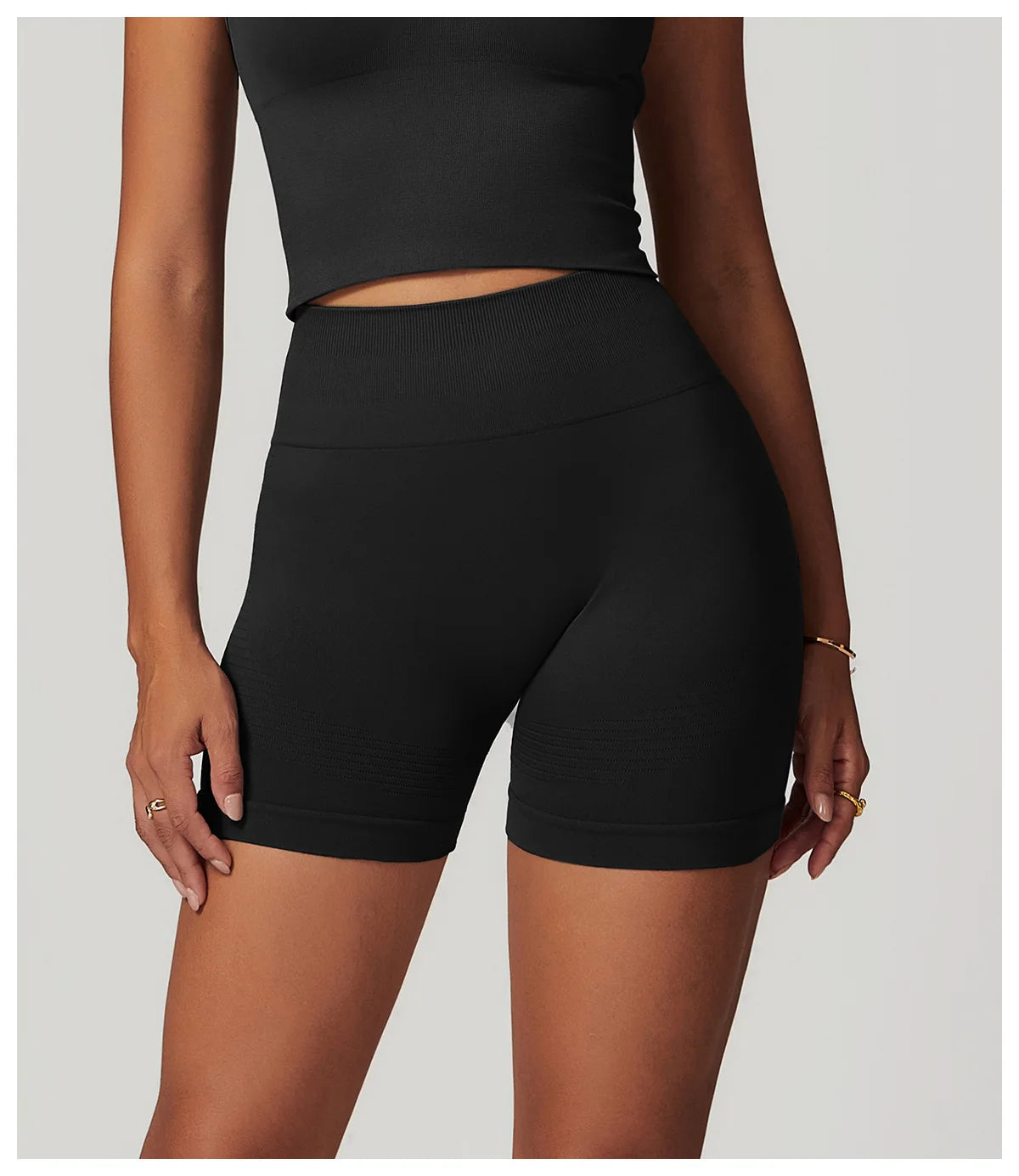 Seamless Yoga Shorts Women High Waist Workout Shorts Lift Butt Fitness Pants Sportswear Fitness Push Up Yoga Gym Running Short
