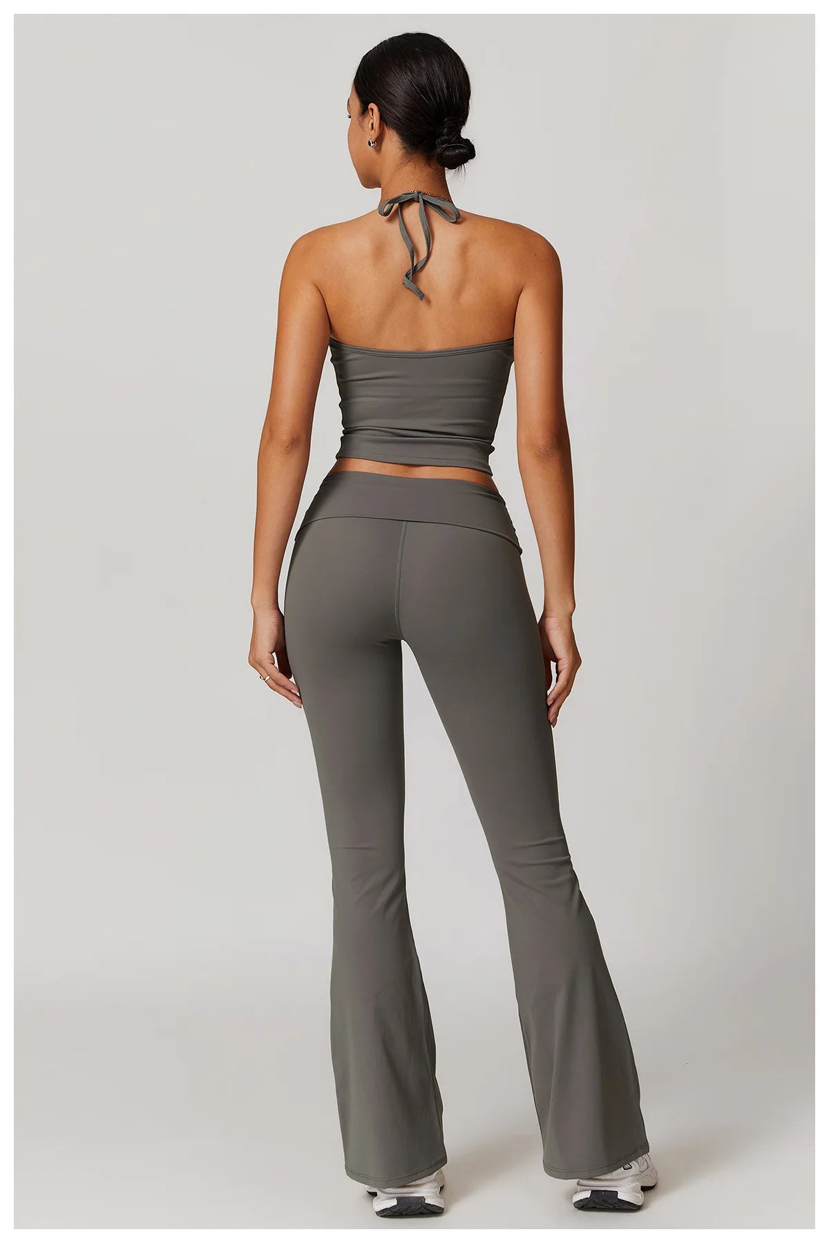 Yoga Pants Gym Leggings Women Bell-bottoms High Waist Push Up Sport Tights Running Cycling Fitness Workout Leggings Gym Clothing