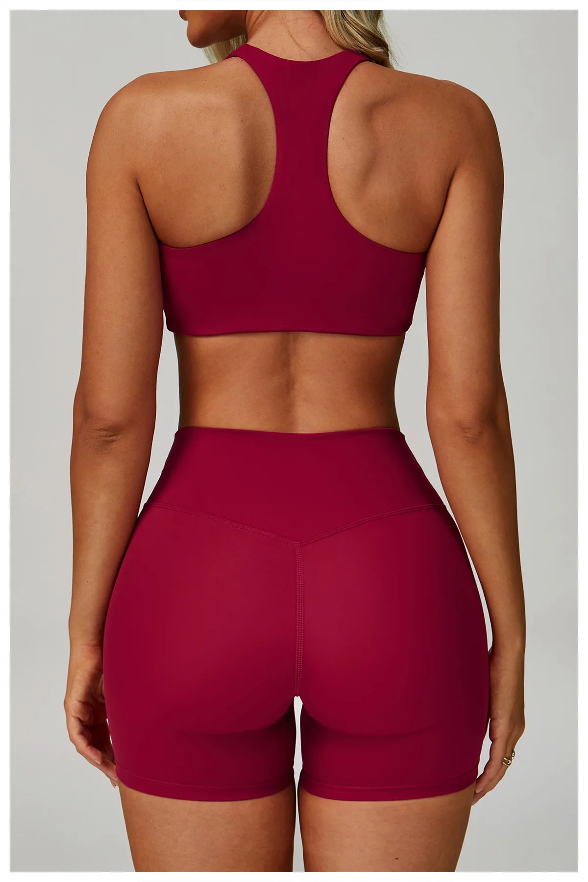 2/3PCS Women's Tracksuit Yoga Set Push Up Workout Sportswear Gym Clothing High Waist Leggings Fitness Long Sleeved Sports Suits
