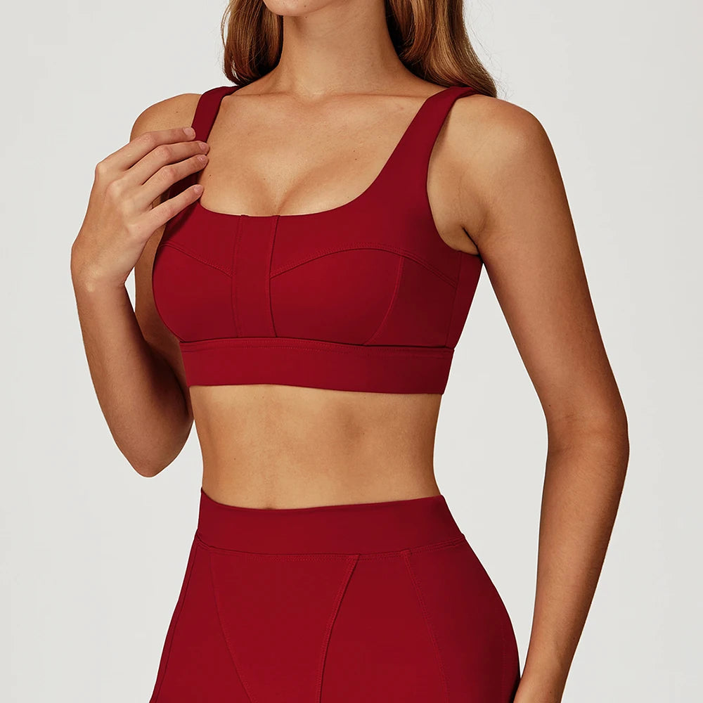 Sports Underwear Women Bra Top Push Up Fitness Yoga Bra Sport Tops For Women Breathable Running Vest Bralette Gym Wear Female