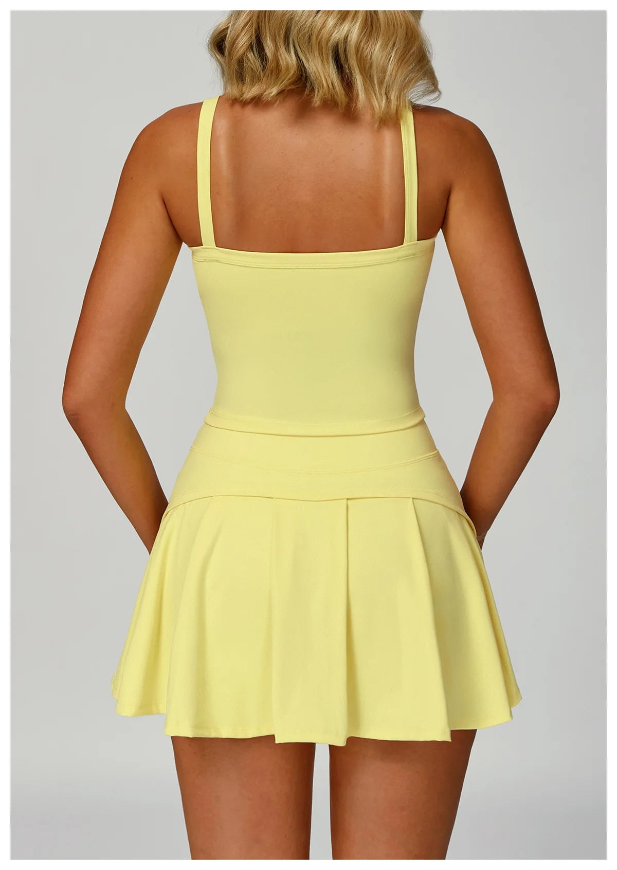 Yoga Set 2 Pieces Women's Tracksuit Sexy Sport Bra High Waist Sports Short Skirt Gym Fitness Sleeveless Workout Suit Sporstwear