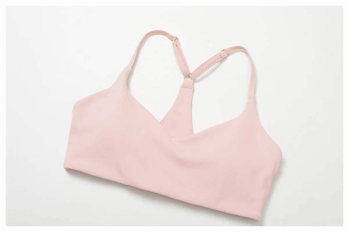 Sexy Women Tops Back Cross Strap Tank Top Push Up Running Impact Sports Bra Breathable Soft Fitness Beauty Solid Color Yoga Bra