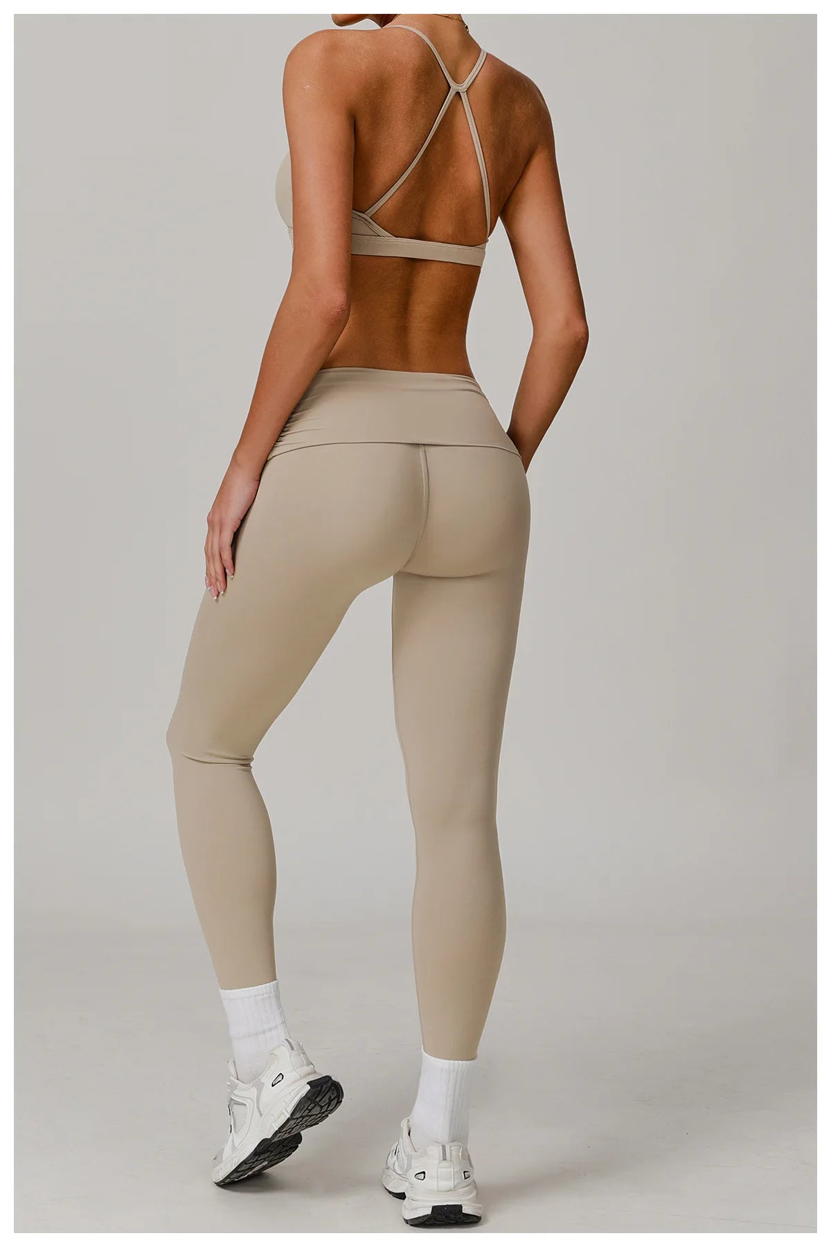 Yoga Clothes 2 Piece Women's Tracksuit Athletic Wear Pilates Fitness Suit Gym Workout Push Up Clothes Sports Bra Leggings Suit