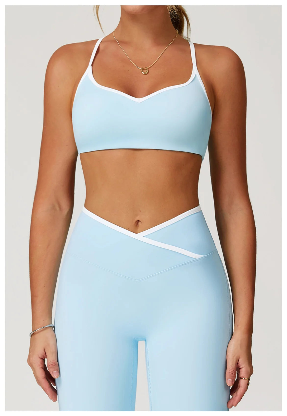 Gym Underwear Women's Sport Bra Sports Bra Anti-sweat Breathable Yoga Bra Shockproof Crop Top Fitness Top Push Up Workout Tops