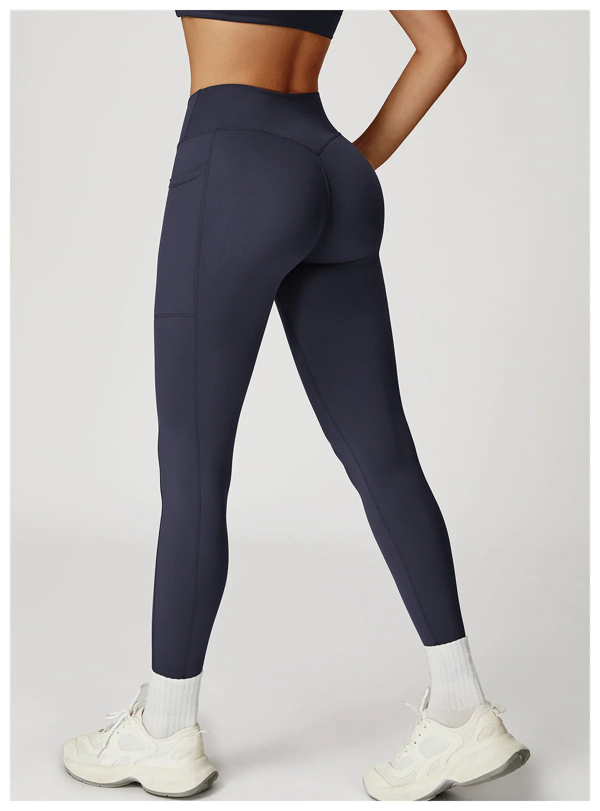 Yoga Pants Cross Waist Head Gym Leggings Women Sexy High Waist Booty Lifting Leggings Pants Women Sports Clothing Fitness Wear