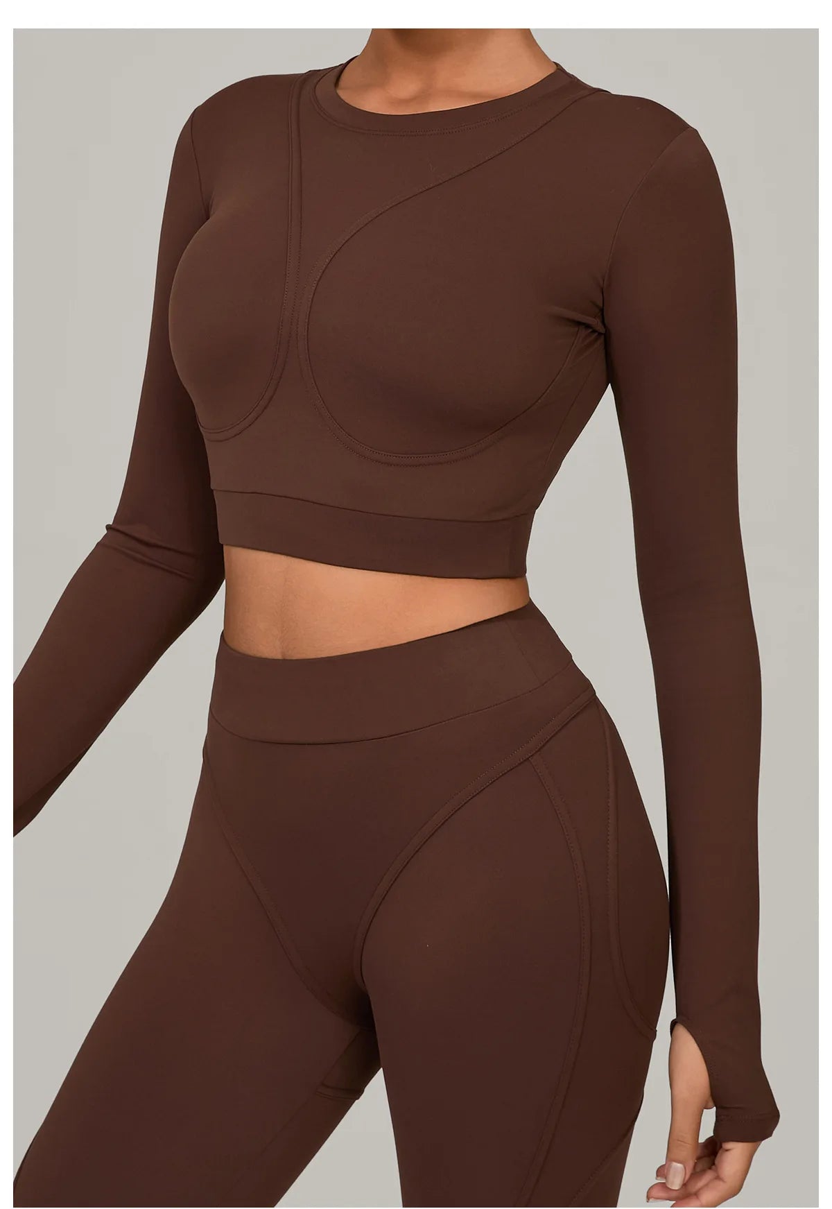 Women Yoga Shirts Crop Top Fitness Long Sleeves Push Up Shirts Women Yoga Sports Gym Clothes Running Quick-drying Workout Tops
