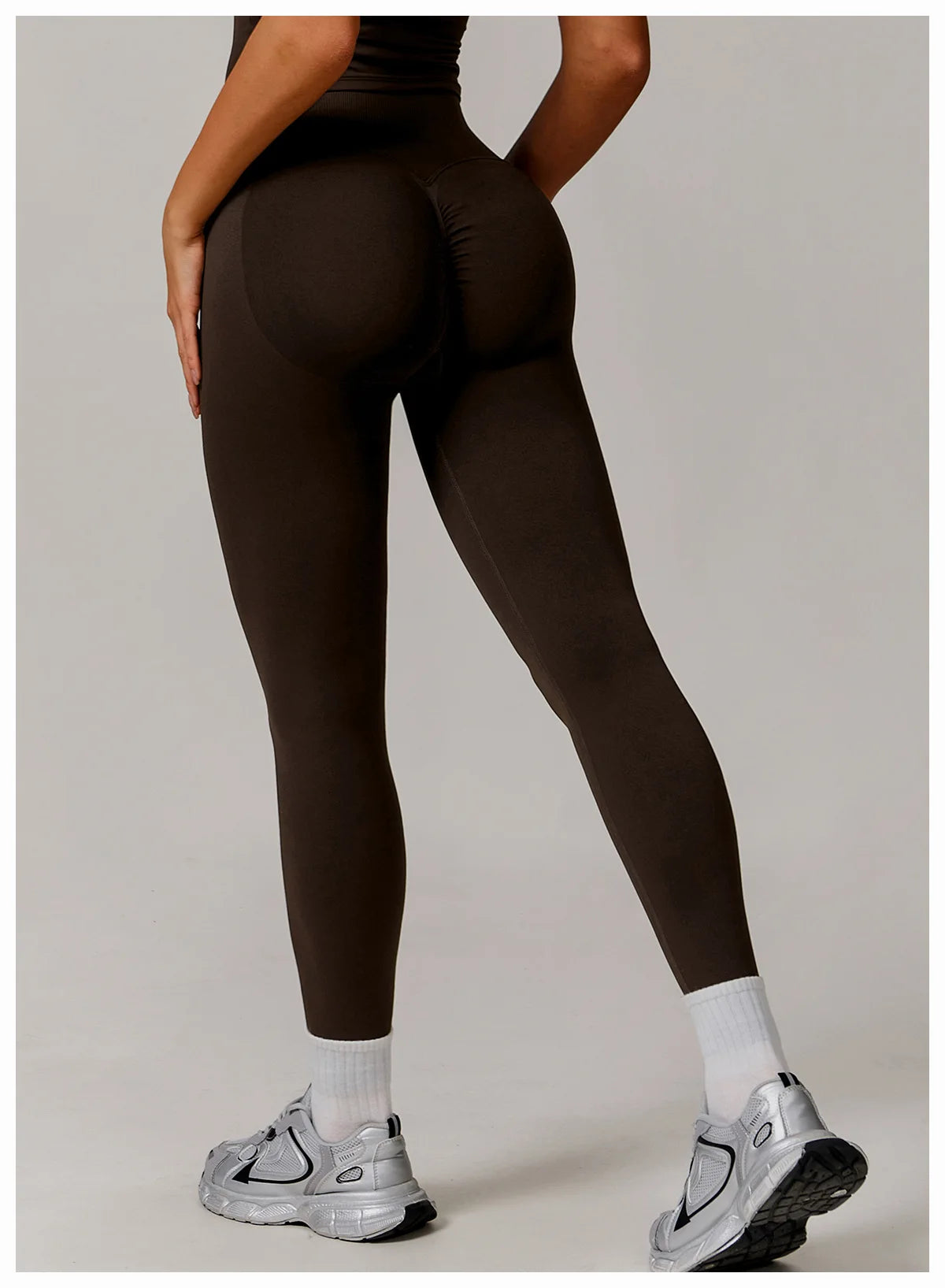 Seamless Yoga Leggings Women Fitness Leggings Running Cycling Pants Cross Waist Head Sports Legging High Waist Workout Gym Tight