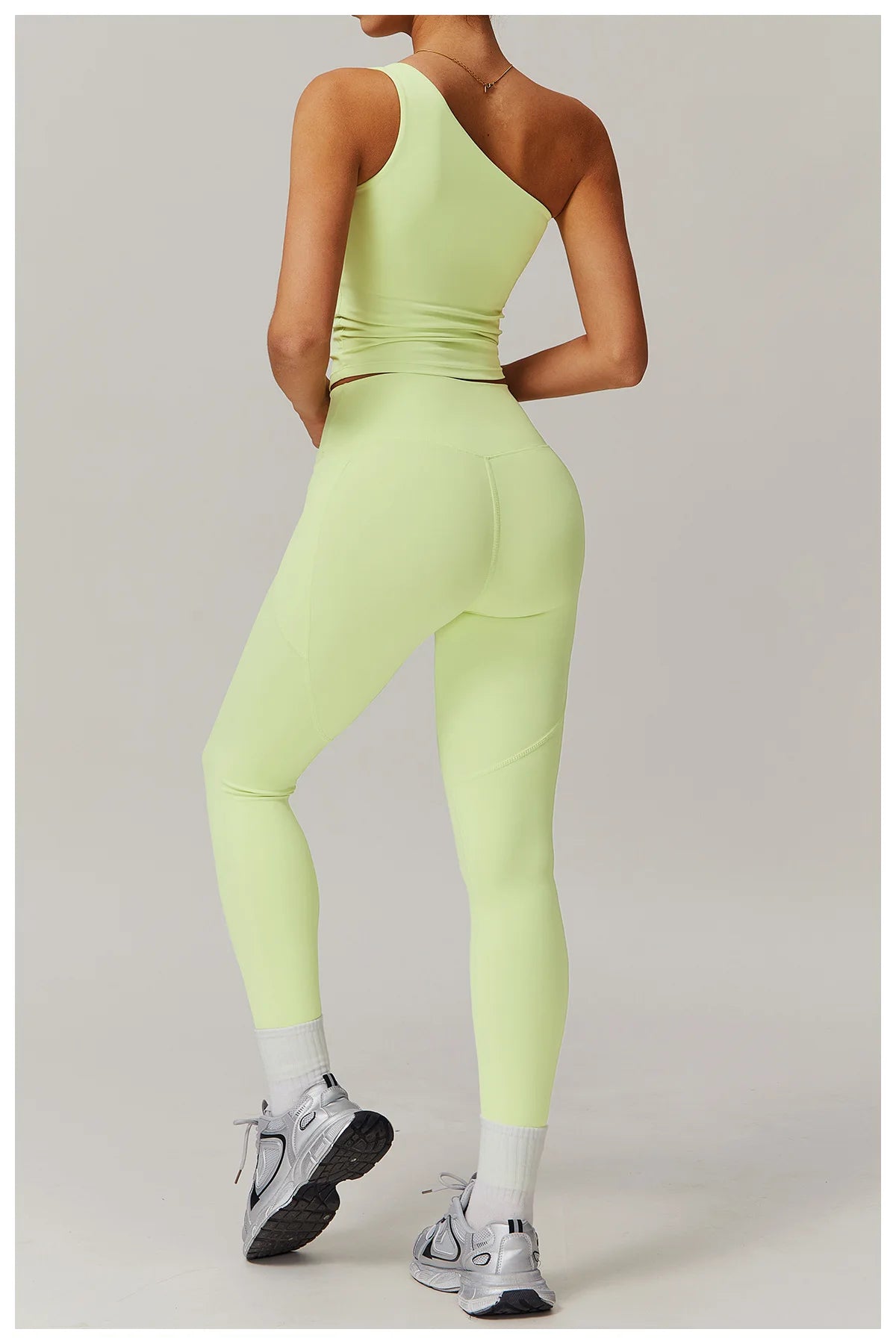 Women Single Shoulder Yoga Sports Bra Breathable Shock Proof Gym Workout Fitness Push up Top Yoga Running Sportswear Vest Bra