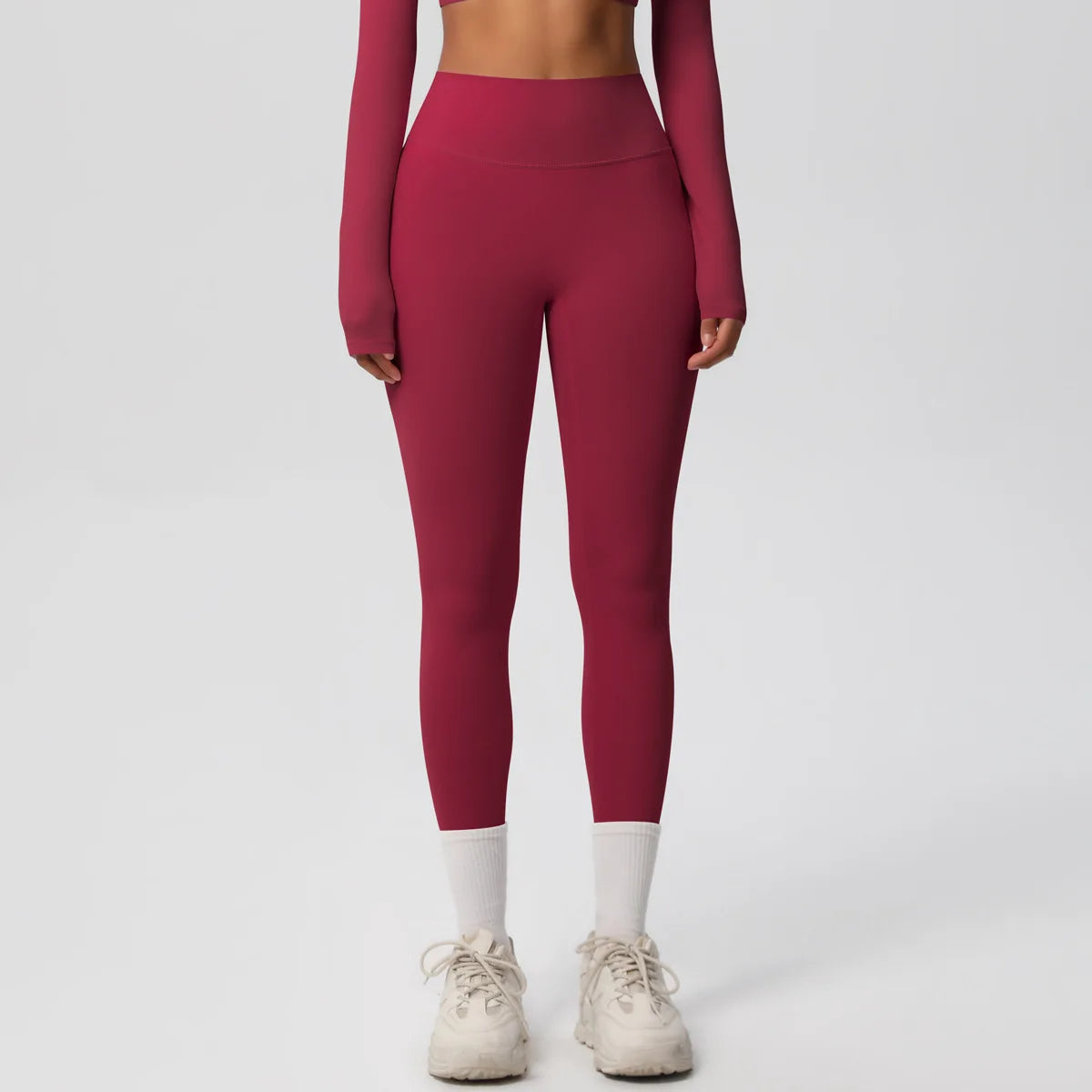 Leggings Female High Elastic Seamless Tights High Waist Butt Lift Sexy Fitness Pants Knit Slim Gym Running Yoga Leggings