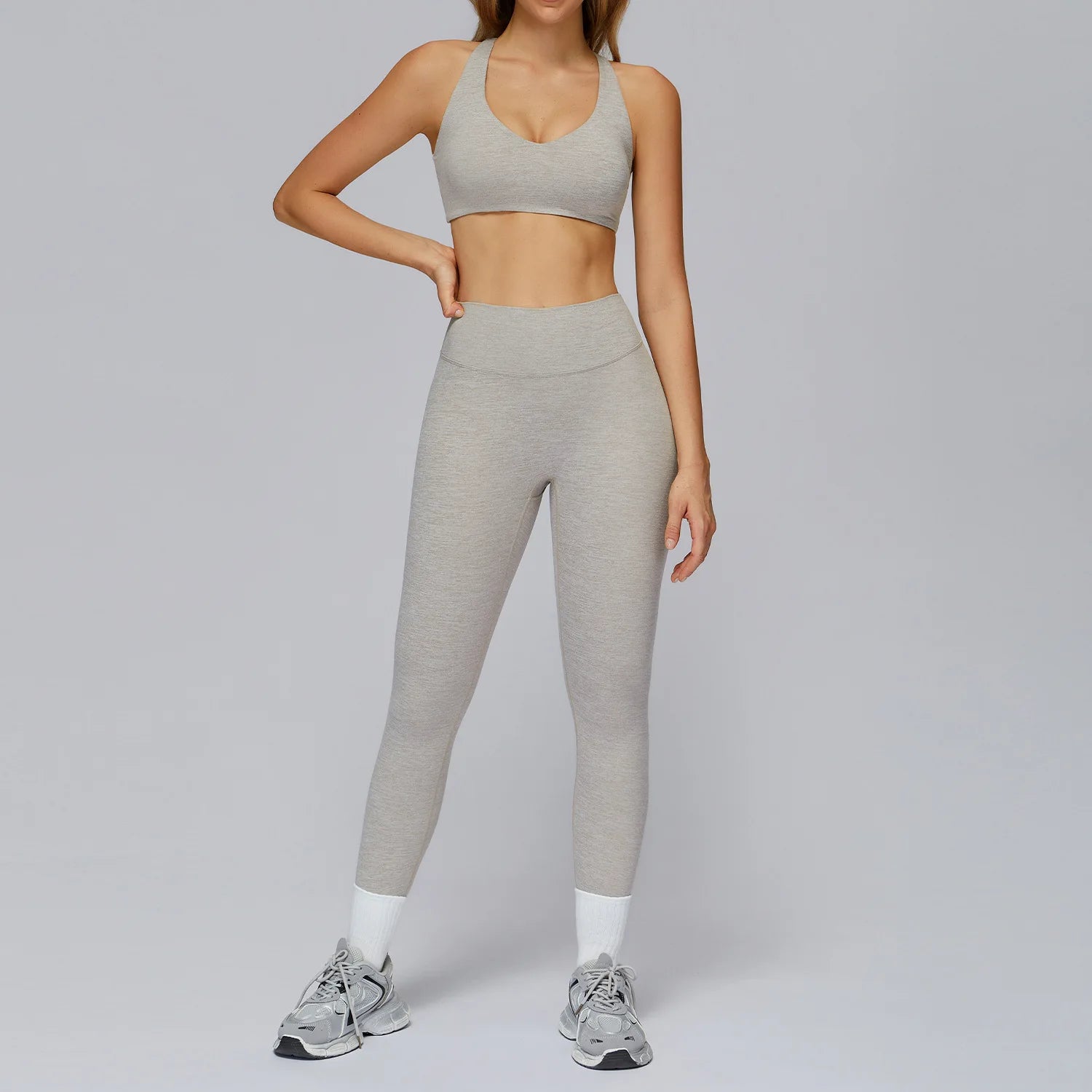 Yoga Suit 2/3PCS Sports Set Gym Set Women Tracksuit Running Workout Clothes Long Sleeve Sports Bra Athletic Wear Yoga Clothing