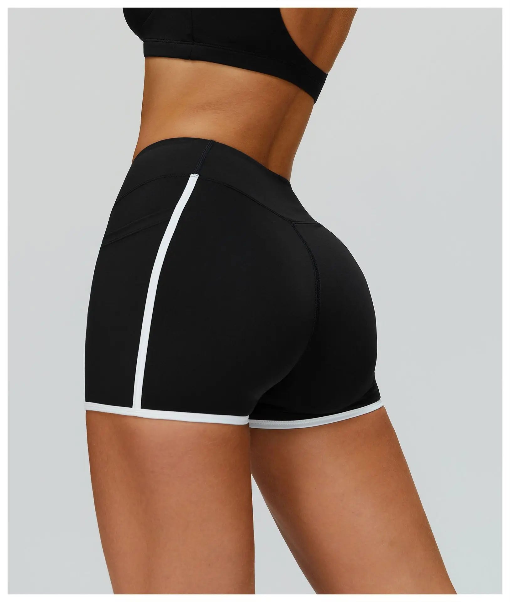 Yoga Shorts Women Impact Sports Shorts Tights Gym Workout Shorts High Waist Push Up Running Fitness Sports Shorts Cycling Shorts