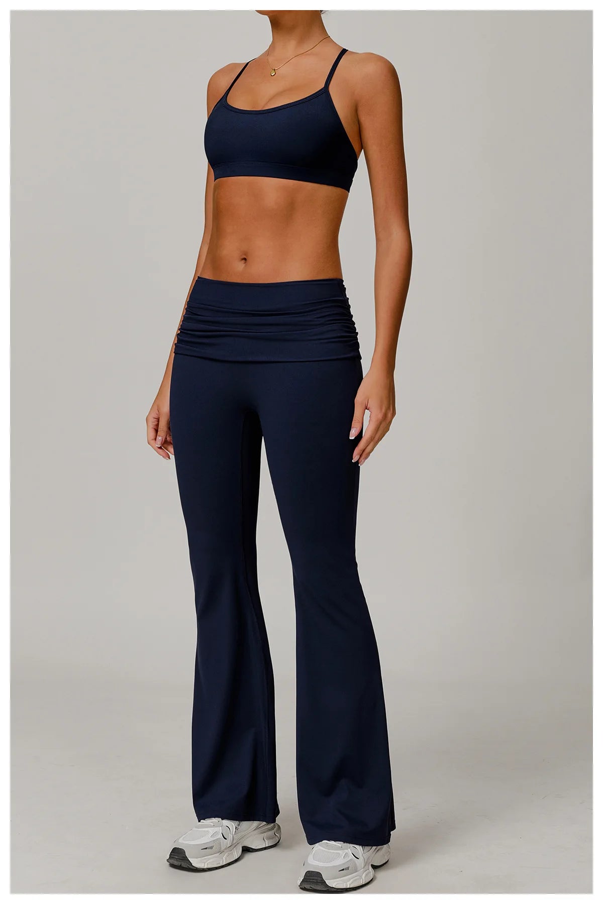 Yoga Clothes 2 Piece Women's Tracksuit Athletic Wear Pilates Fitness Suit Gym Workout Push Up Clothes Sports Bra Leggings Suit