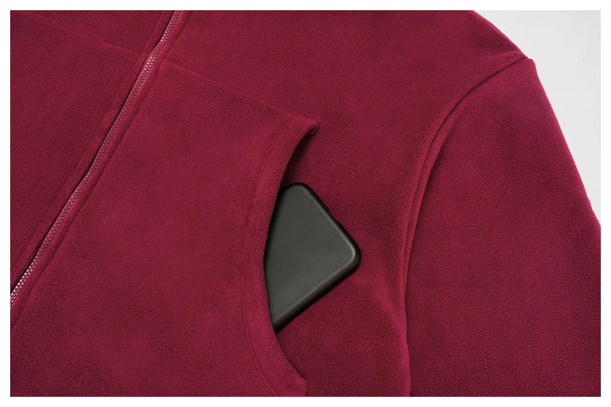 Winter Yoga Jacket Women Long Sleeved Stand Up Collar Windproof Warm Fleece Drawstring Jacket Running With Fleece Sports Jacket