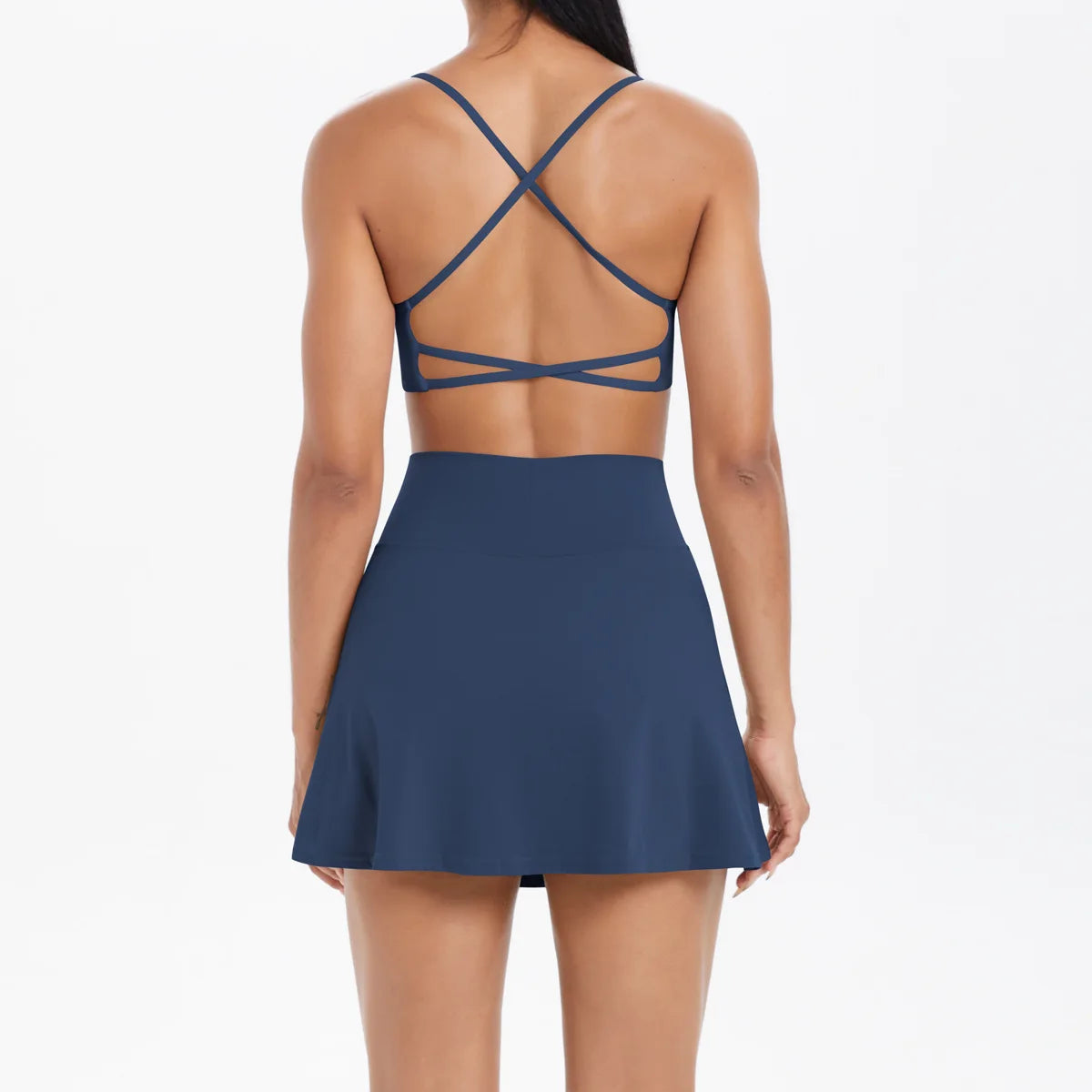 Yoga Outfits Women Tracksuit Sport Bras Shorts Workout Set Women Yoga Clothes Fitness Yoga Short Skirt Gym Set Yoga Sets