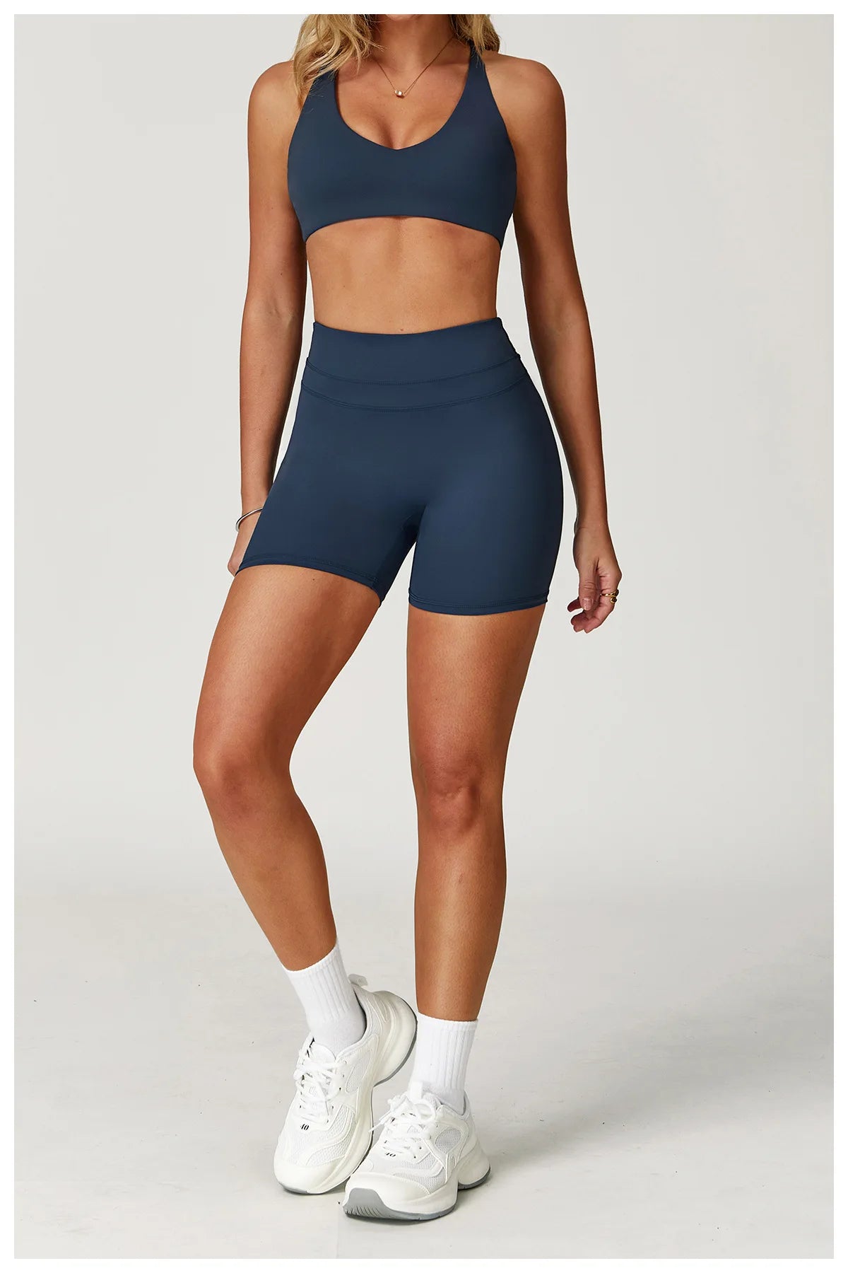 Women's Tracksuit 2PCS Fitness Suit Yoga Set Sportswear Workout Sports Bra High Waist Leggings Gym Clothing Seamless Sports Suit