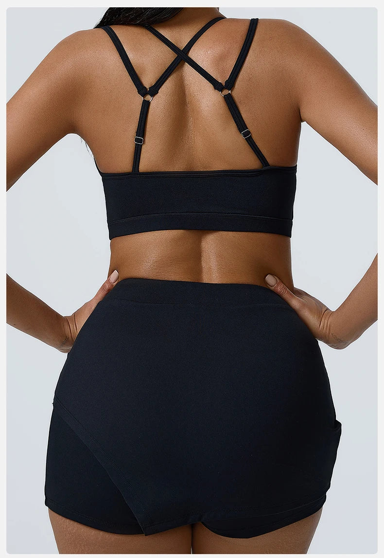 Women Fitness Underwear Yoga Bras Beautiful Back Sports Bras Top Women Bra Sexy Breathable For Women Gym High Strength Bra