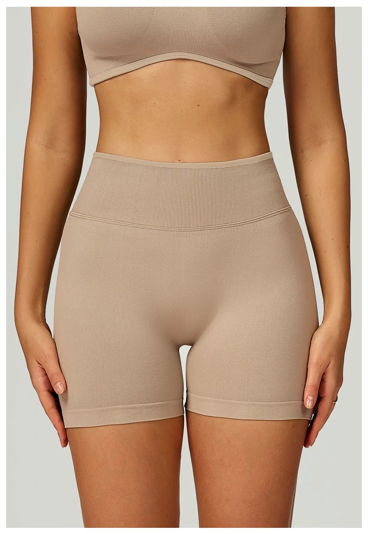 Seamless Women Sports Short Yoga Legging Shorts Squat Proof High Waist Fitness Tight Shorts Cycling Impact Workout Gym Shorts