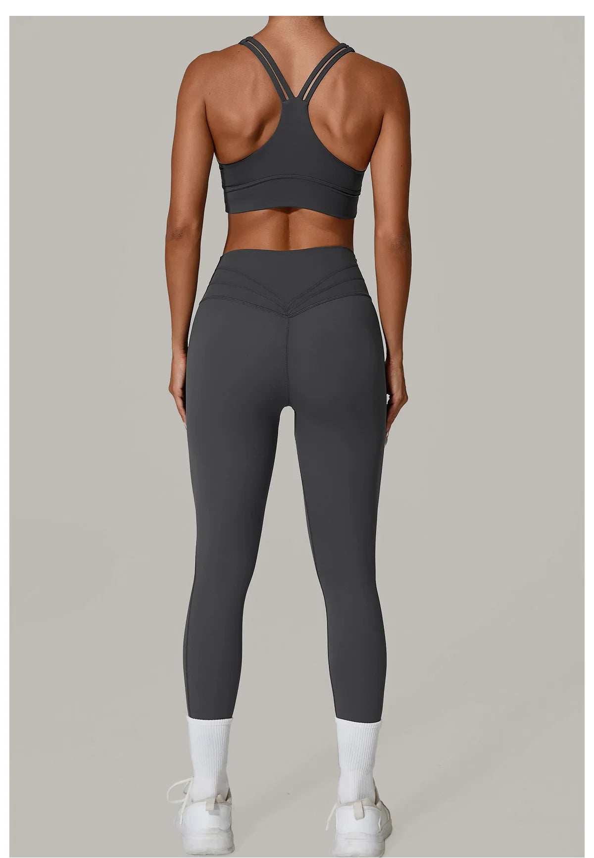 Women's Tracksuit Fitness Suit Yoga Sets Sportswear Workout Outfits Sports Bra High Waist Leggings Gym Clothing Sports Suits