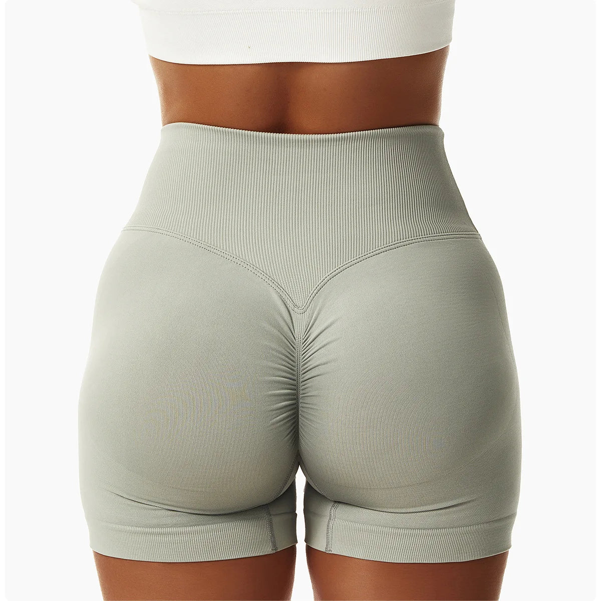 Summer Seamless Yoga Shorts High Waist Elasticity Sports Leggings Women Breathable Cycling Shorts Buttock Lift Gym Shorts Women