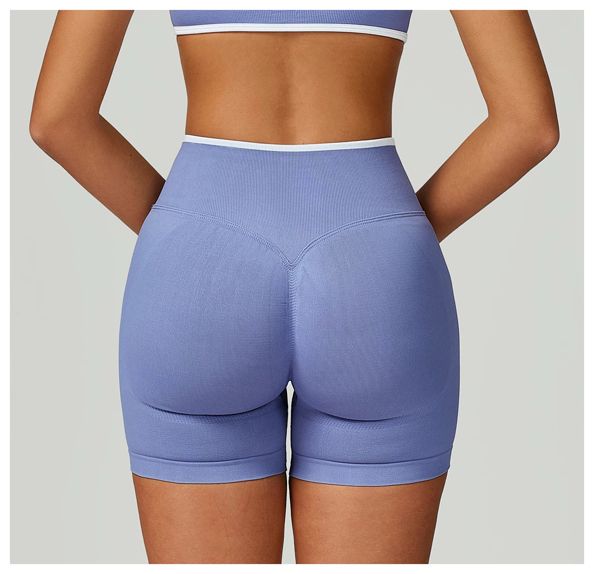 Seamless Women Sports Short Yoga Legging Shorts Squat Proof High Waist Fitness Tight Shorts Cycling Impact Workout Gym Shorts