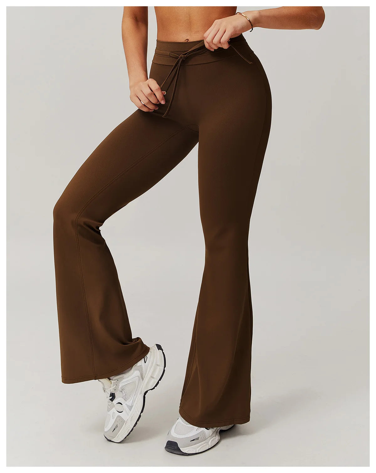 Yoga Pants Sport Leggings Women Bell-bottoms High Waist Wide Leg Pants Push Up Woman Tights Fitness Workout Legging Gym Clothing