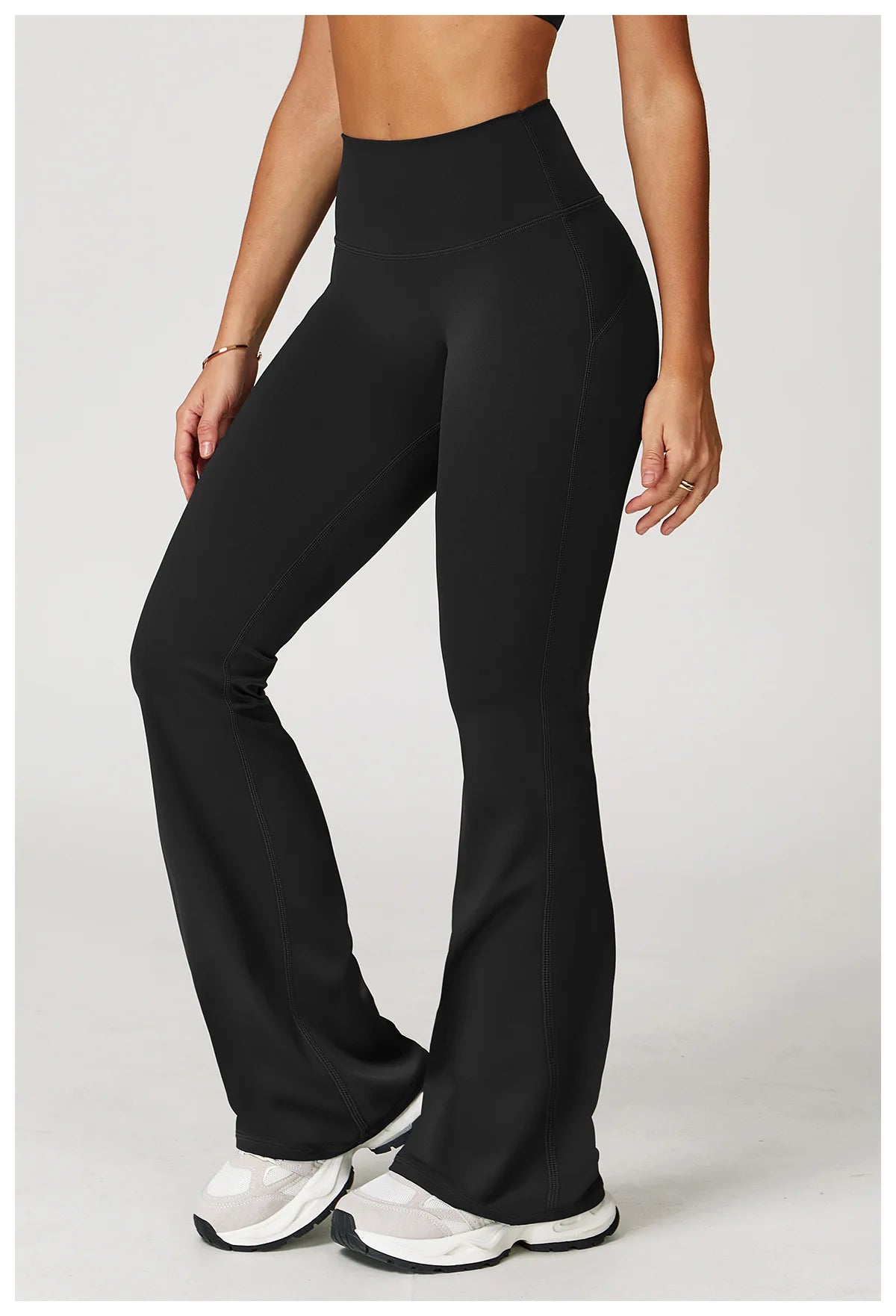 Impact Leggings Women Yoga Bell Bottoms Sports Yoga Pants Gym Clothes Fitness Workout Wear Tights Wide Leg Pants Flared Leggings