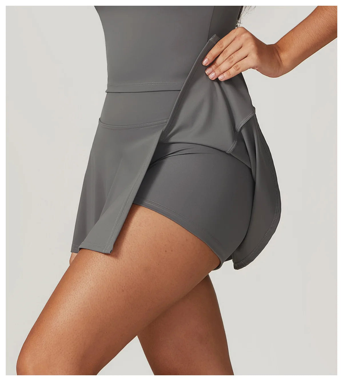Summer Slim Yoga Shorts Women Short Skirts Ultra Short Mini Skirts Gym Exercise Running Fitness Tennis Anti-Light Sports Skirts