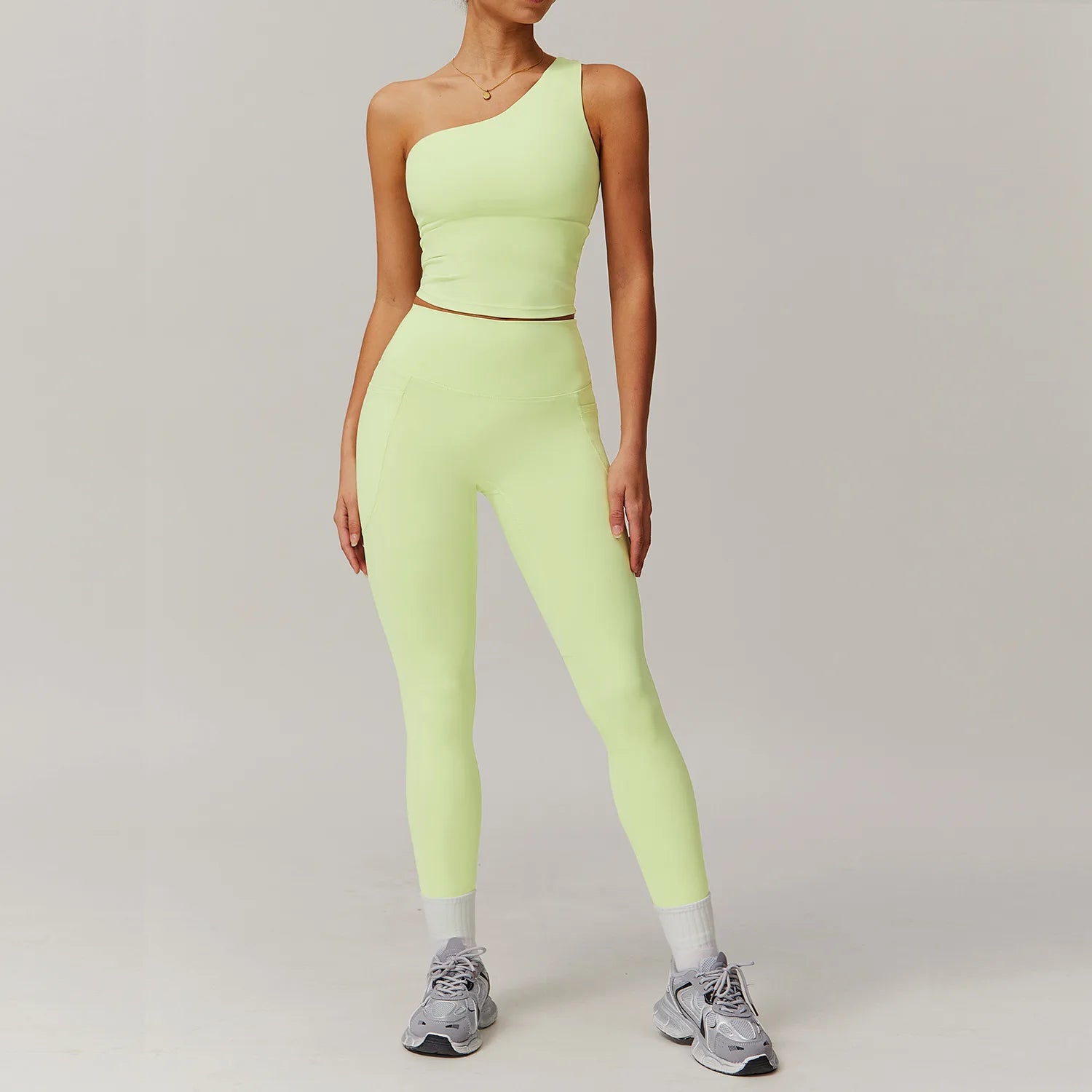 2PCS Yoga Suit Gym Set Women Sports Set Women Long Sleeve Running Workout Sportswear Female Tracksuit Sports Shirt Yoga Clothing