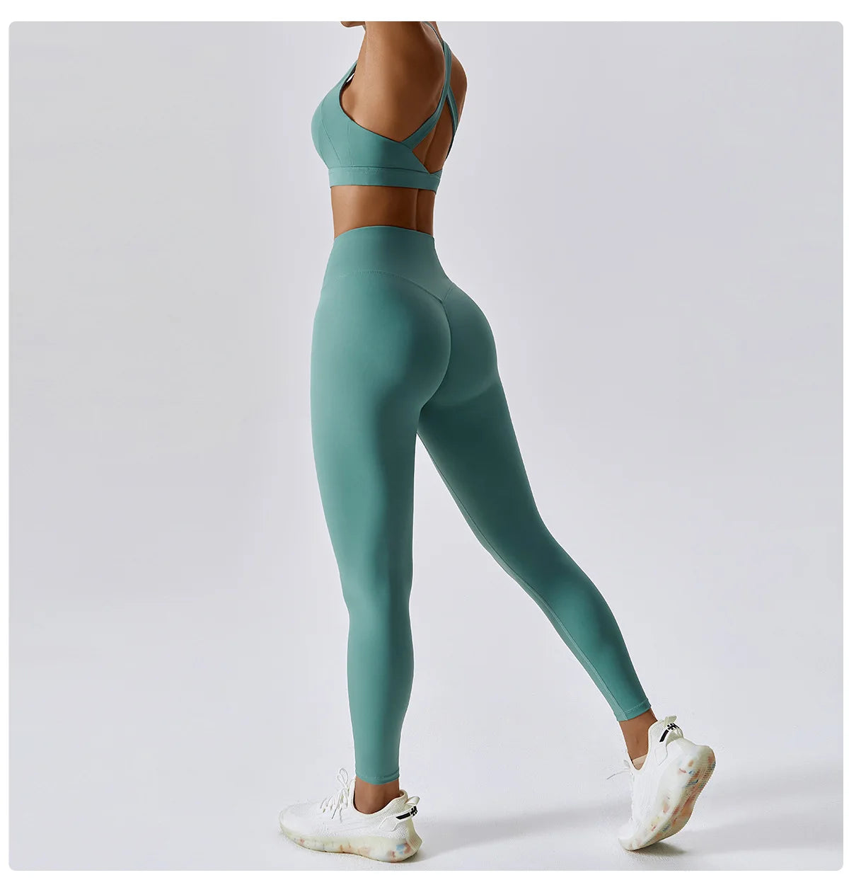 2/3PCS Yoga Set Gym Clothes Sportswear Yoga Suits For Women Tracksuit Fitness Set Tracksuits Sports Bra Gym Leggings Yoga Top