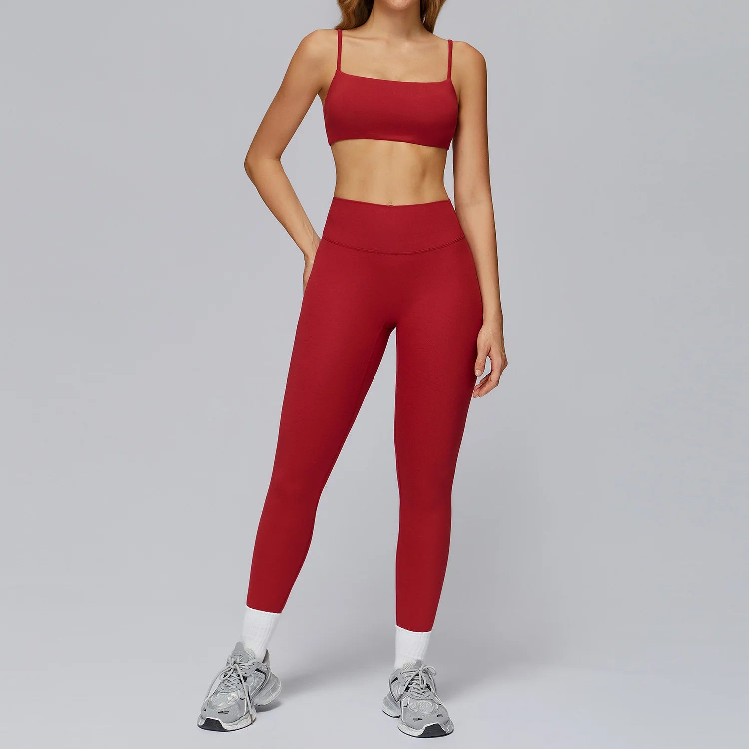 Yoga Suit 2/3PCS Sports Set Gym Set Women Tracksuit Running Workout Clothes Long Sleeve Sports Bra Athletic Wear Yoga Clothing