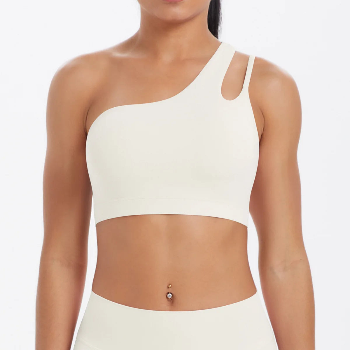 Sports Bra Women Push Up Fitness Bras One Shoulder Underwear Shockproof Yoga Bra Workout Bra Yoga Running Bra Sexy Vest