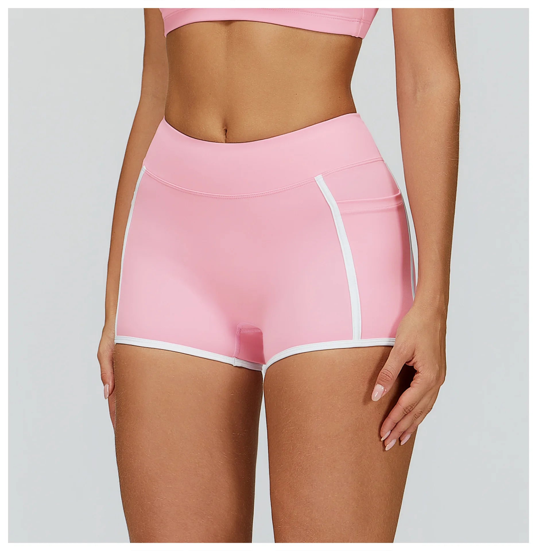 Yoga Shorts Women Impact Sports Shorts Tights Gym Workout Shorts High Waist Push Up Running Fitness Sports Shorts Cycling Shorts