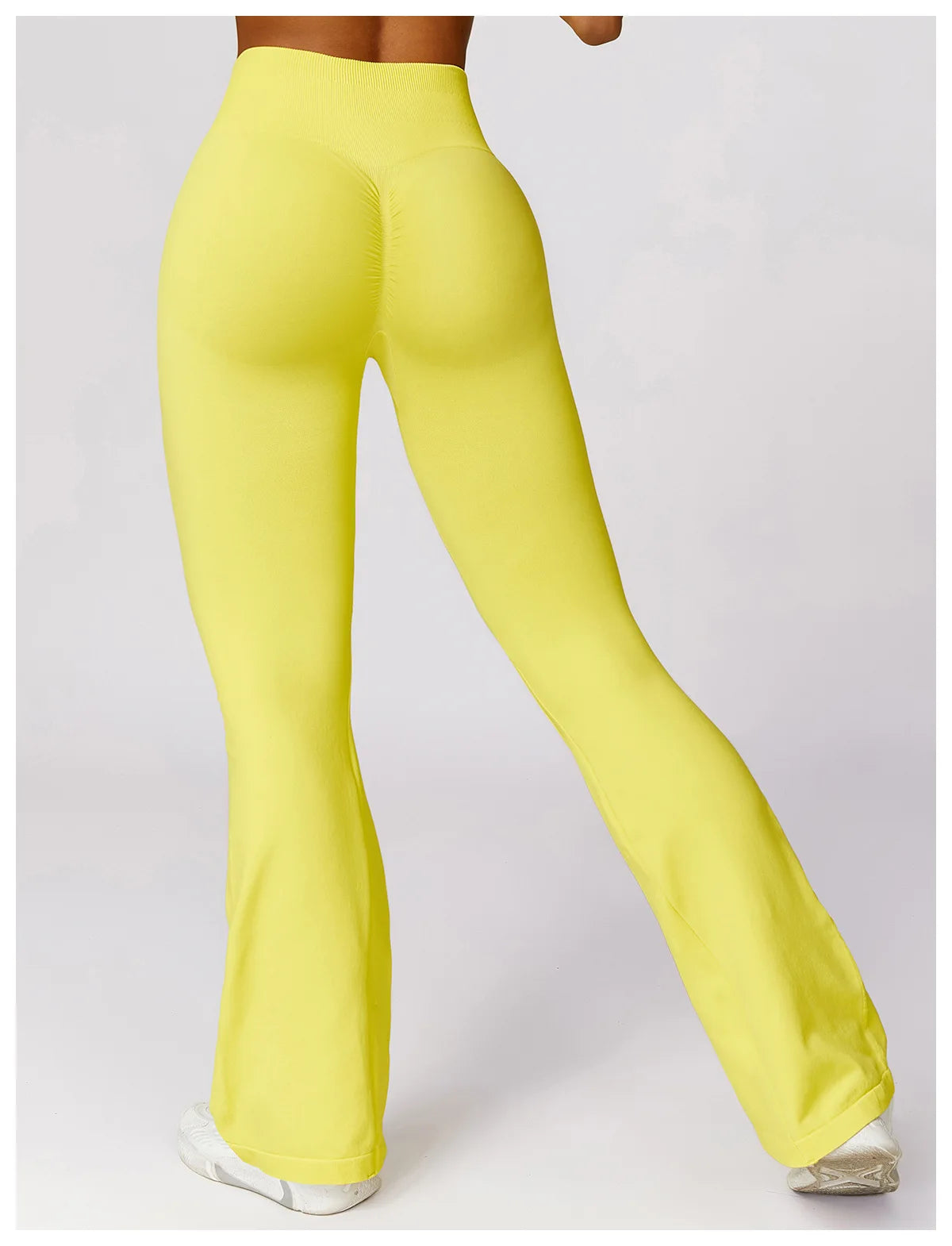 Seamless Flare Leggings Yoga Pants Women High Waist Wide Leg Pants Women Gym Workout Fitness Sports Flared Pant Dance Trousers