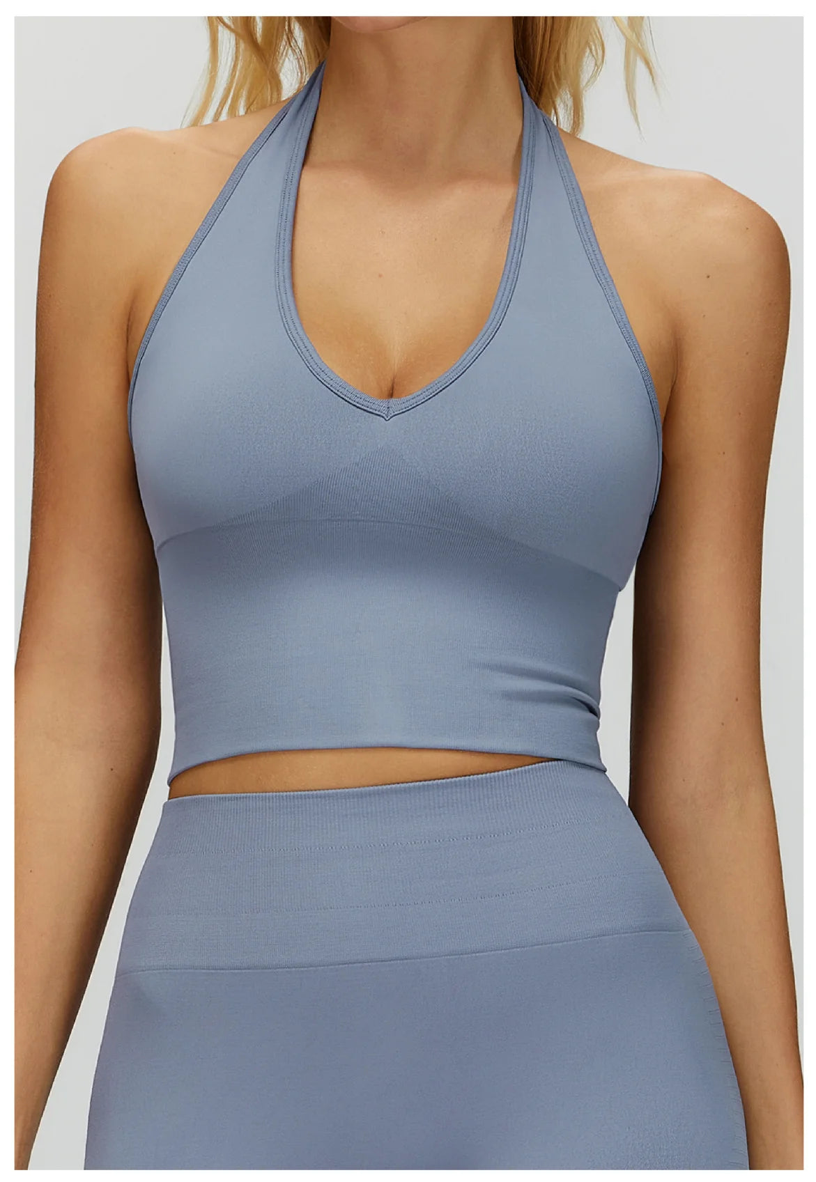 Seamless Fitness Bra High-intensity Workout Tops Gym Fitness Sports Bra Sexy Athletic Sport Bra Women Backless Gym Yoga Crop Top