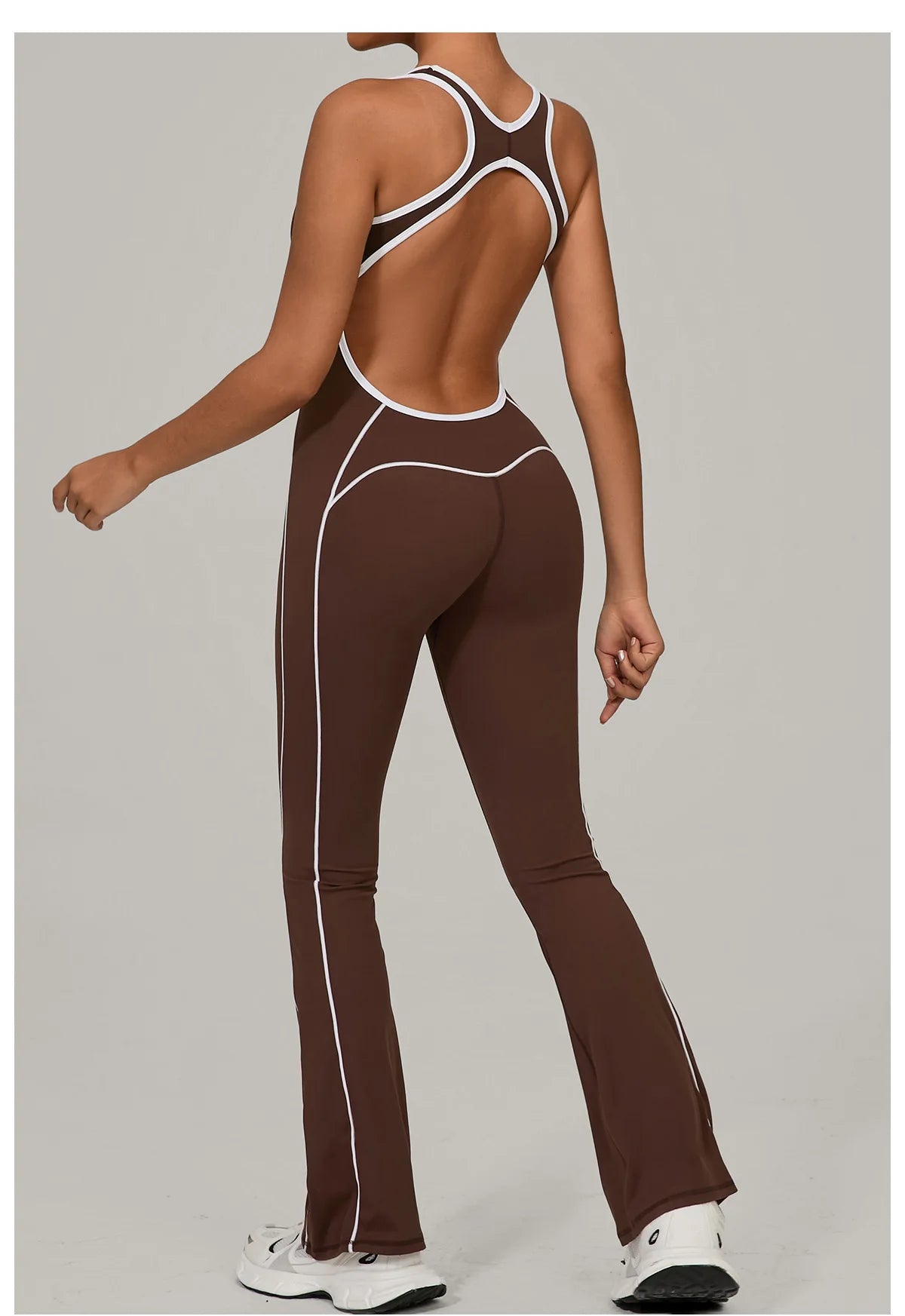 Gym Jumpsuit Women's Rompers Fitness Suit Running Sports Overalls for Woman Tracksuit Yoga Clothing Scrunch Workout Sportswear