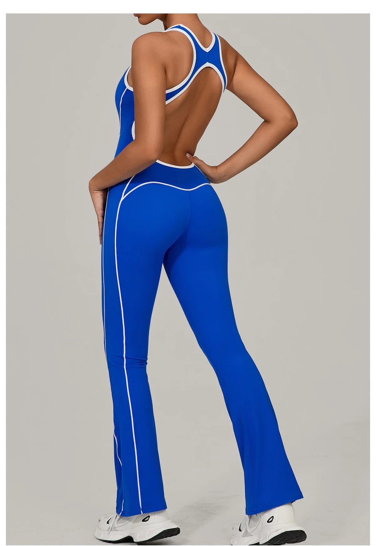 Gym Jumpsuit Women's Rompers Fitness Suit Running Sports Overalls for Woman Tracksuit Yoga Clothing Scrunch Workout Sportswear
