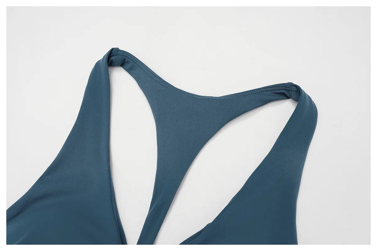 High Intensity Sports Underwear Women Shockproof Sagging Resistant Yoga Vest Fitness Bra Integrated Professional Running Gym Top